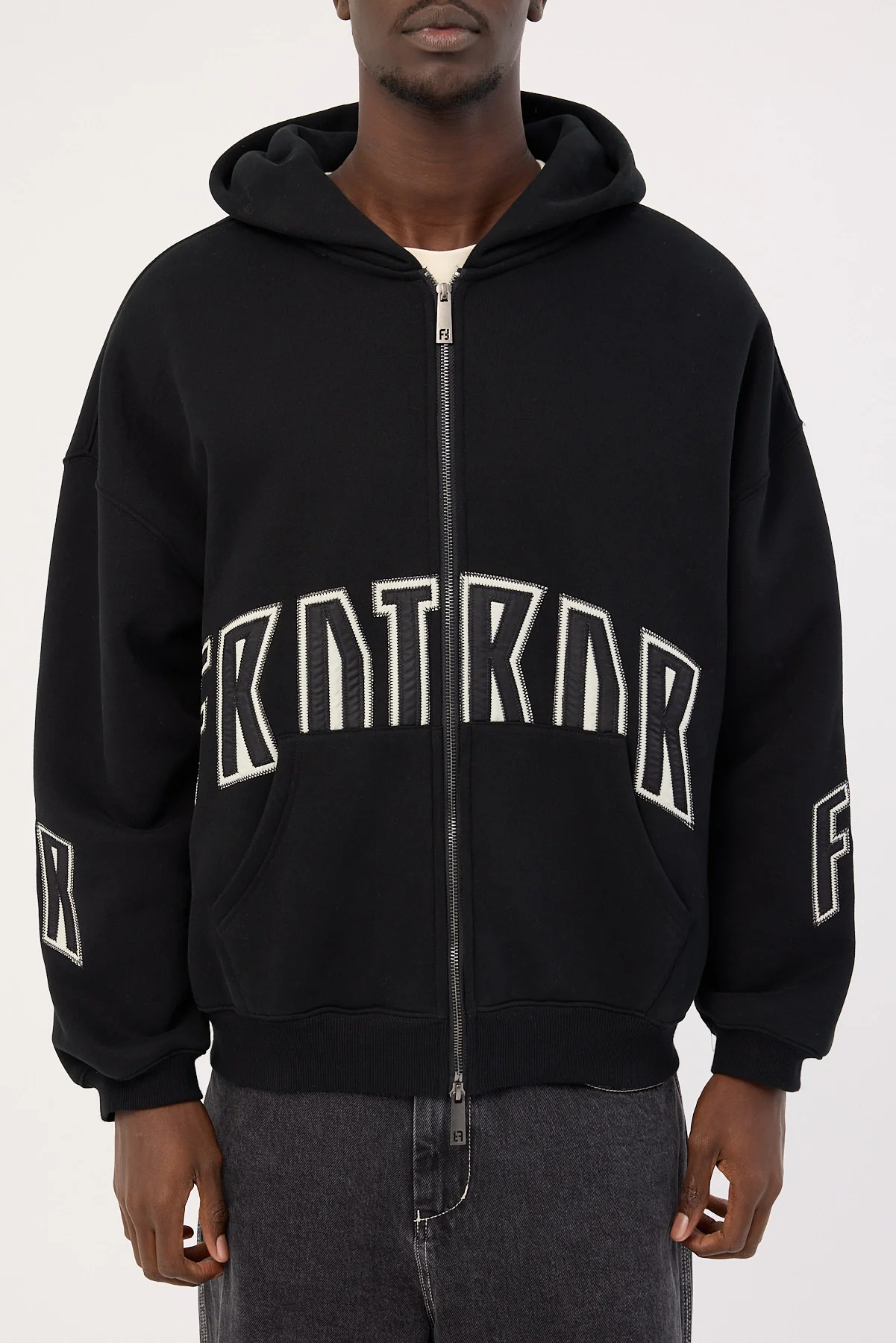 Front Runner FRNTRNR Zip Hoodie Black - Image 8
