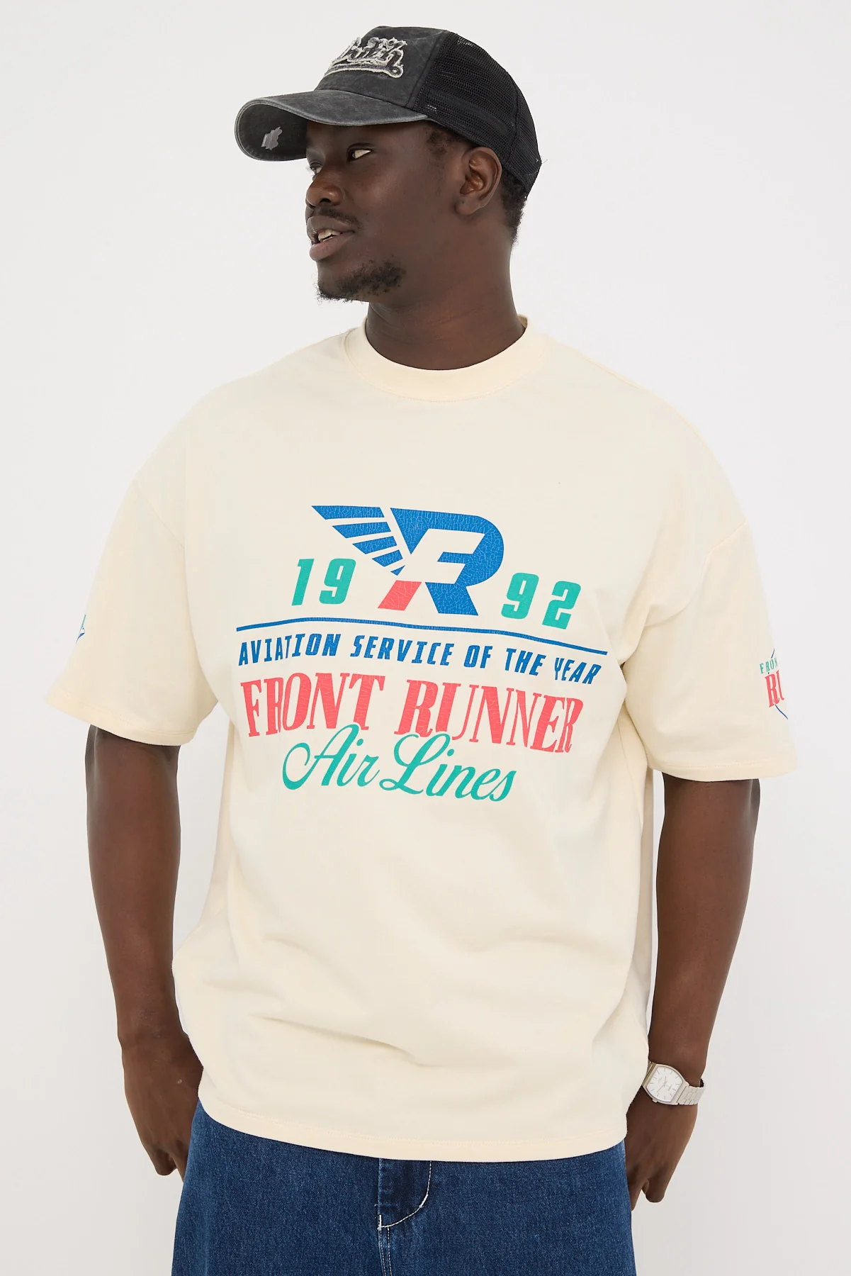 Front Runner Front Runner Airlines Tee Vanilla