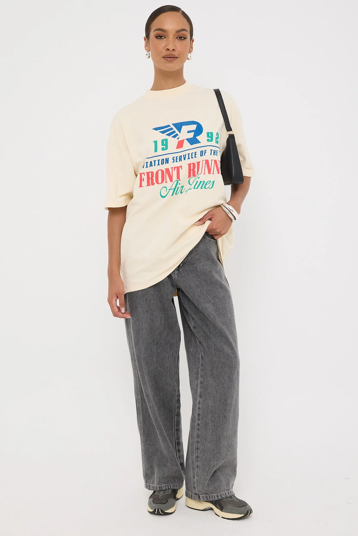Front Runner Front Runner Airlines Tee Vanilla - Image 3