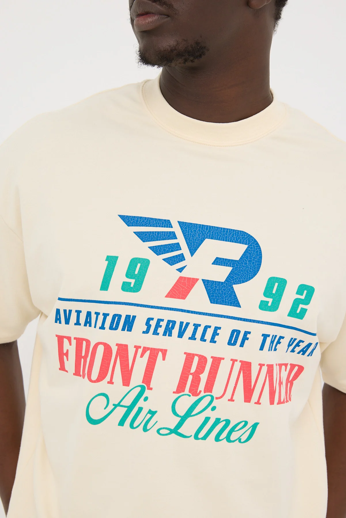 Front Runner Front Runner Airlines Tee Vanilla - Image 4