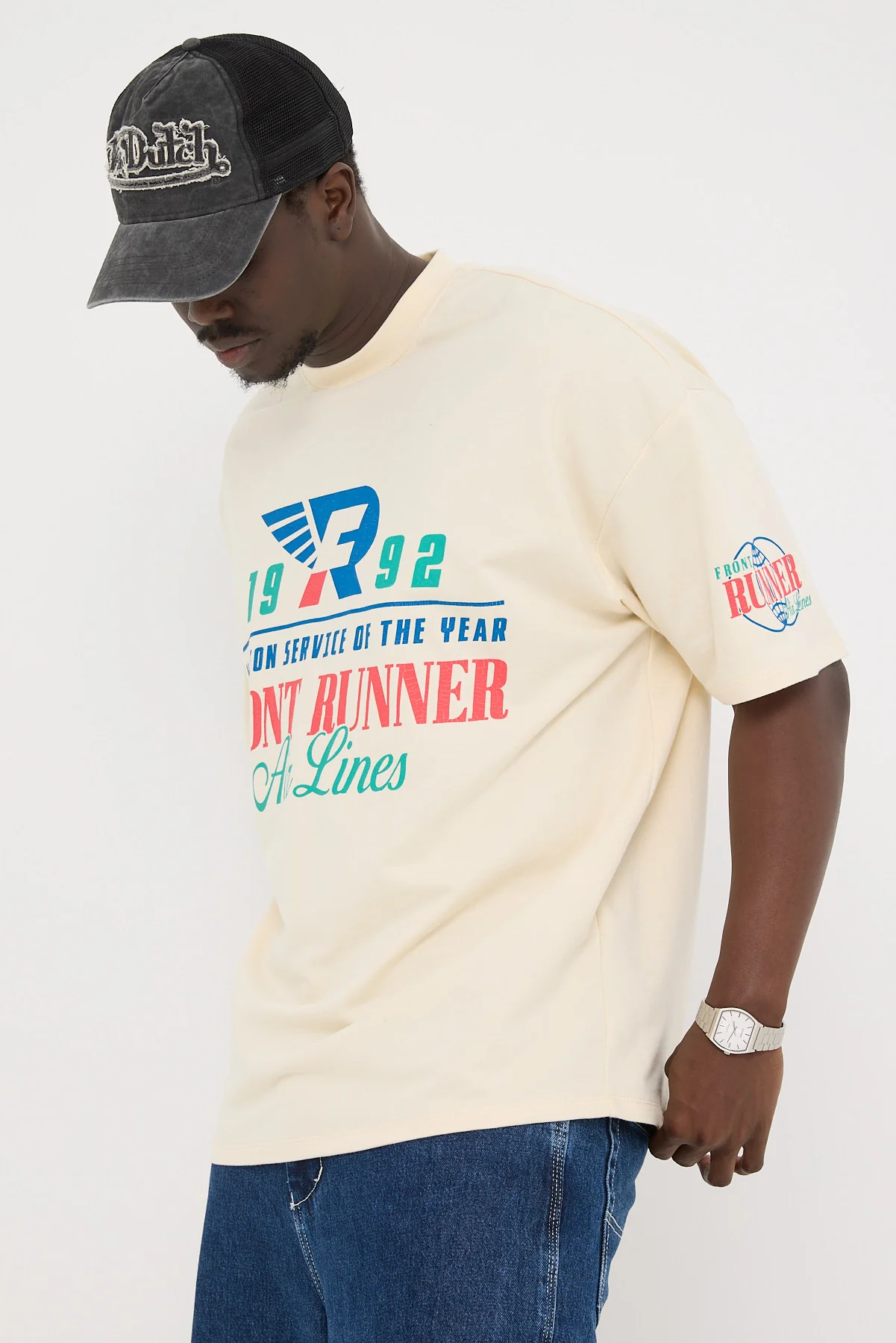 Front Runner Front Runner Airlines Tee Vanilla - Image 5