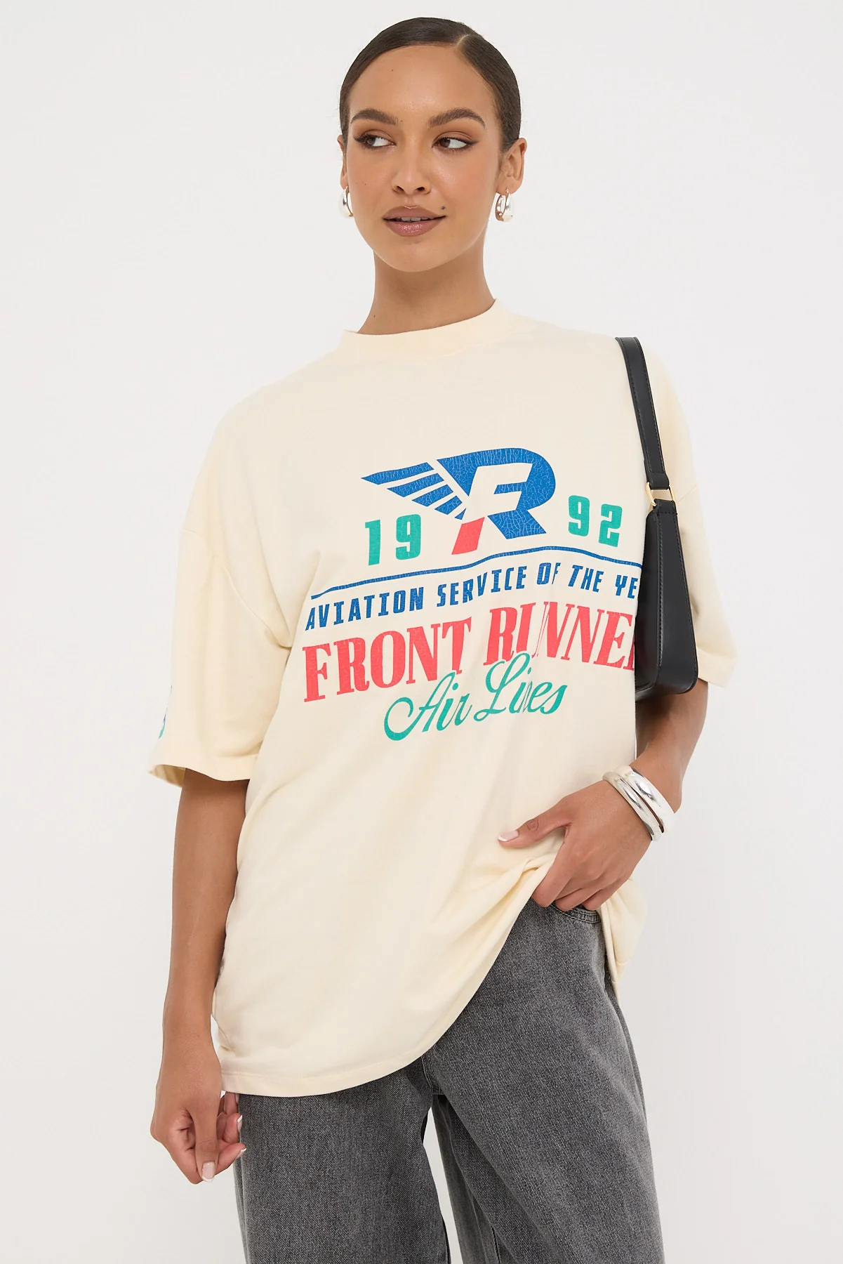 Front Runner Front Runner Airlines Tee Vanilla - Image 6