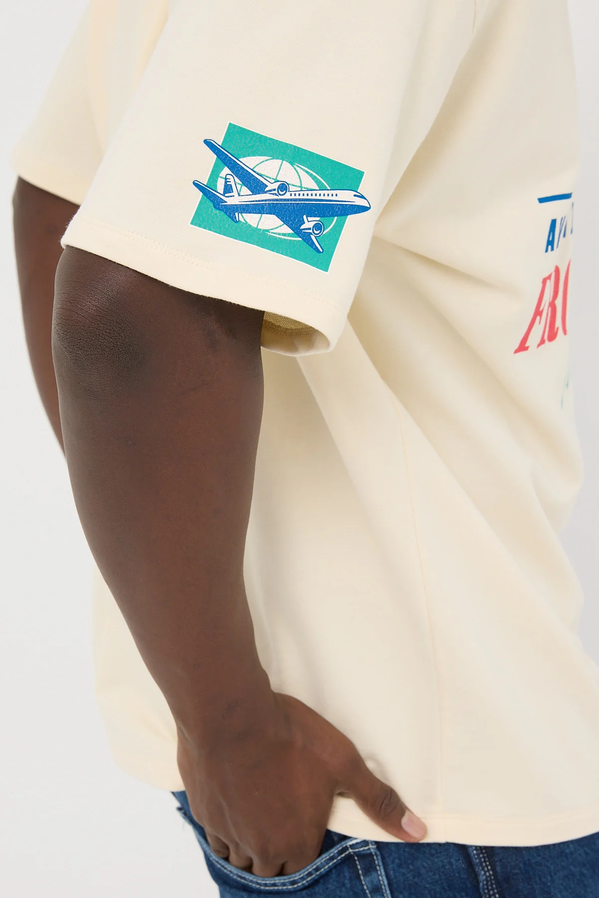 Front Runner Front Runner Airlines Tee Vanilla - Image 8