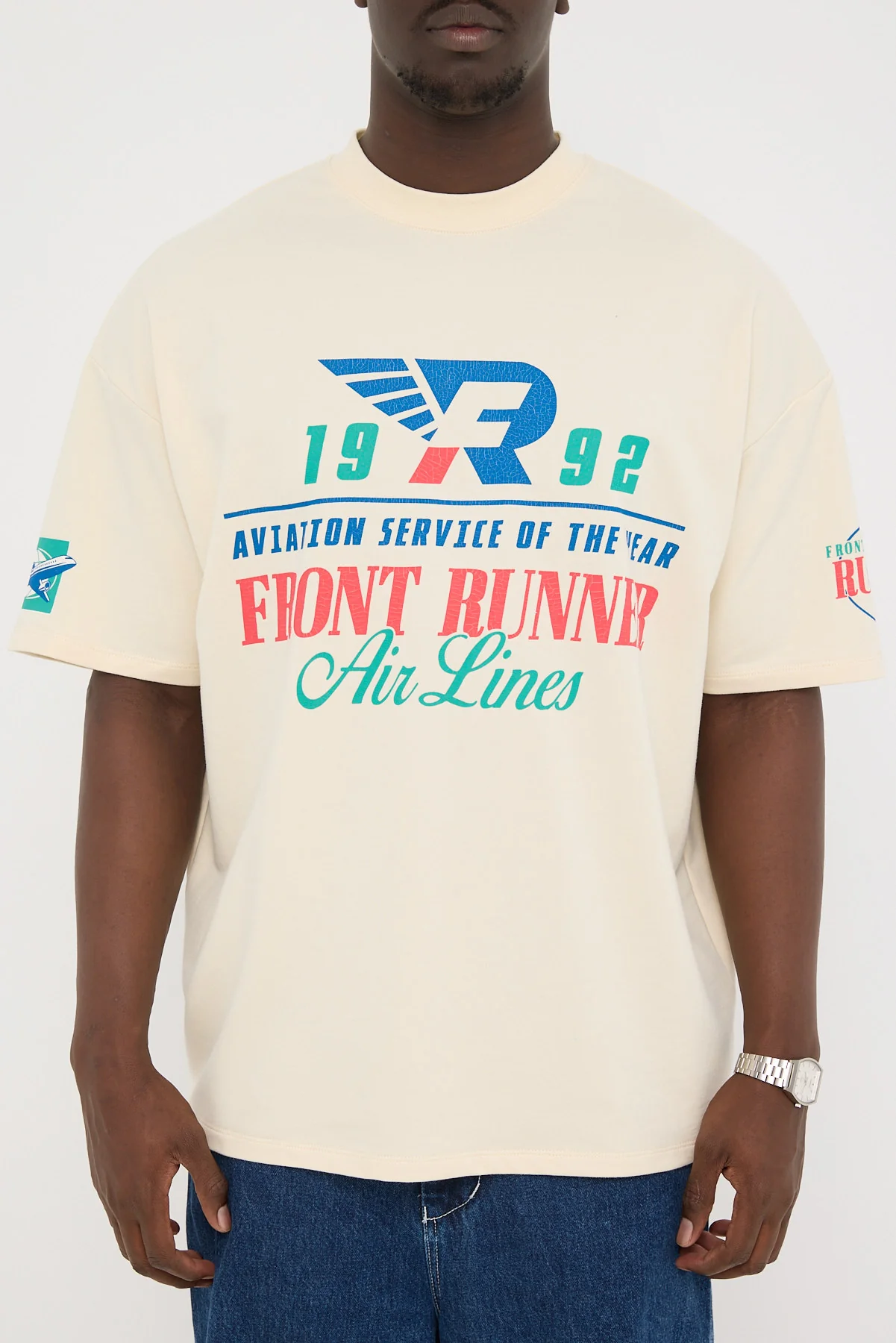 Front Runner Front Runner Airlines Tee Vanilla - Image 9