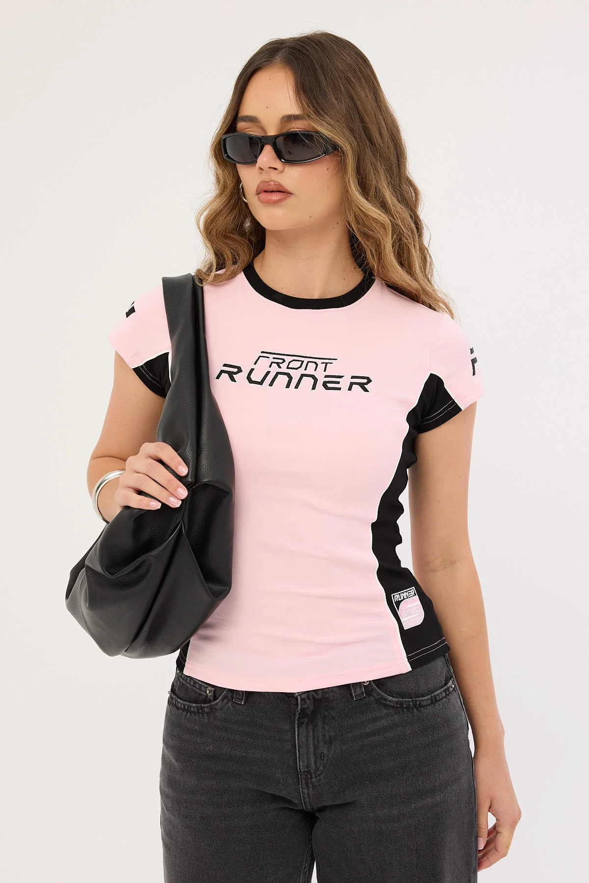Front Runner Grid Nano Tee Candy/Black - Image 6