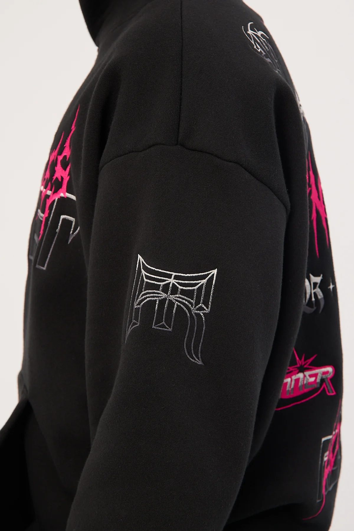 Front Runner Grit Series Hoodie Black Flamingo - Image 9
