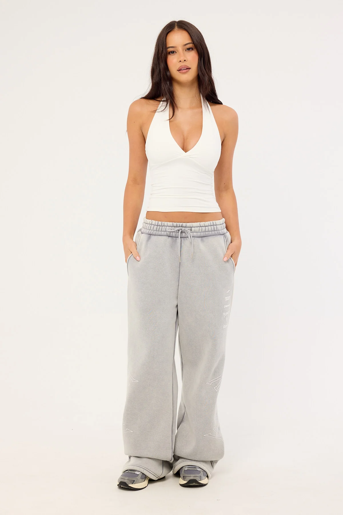 Front Runner Hypercore Wide Leg Tracke Pant Concrete