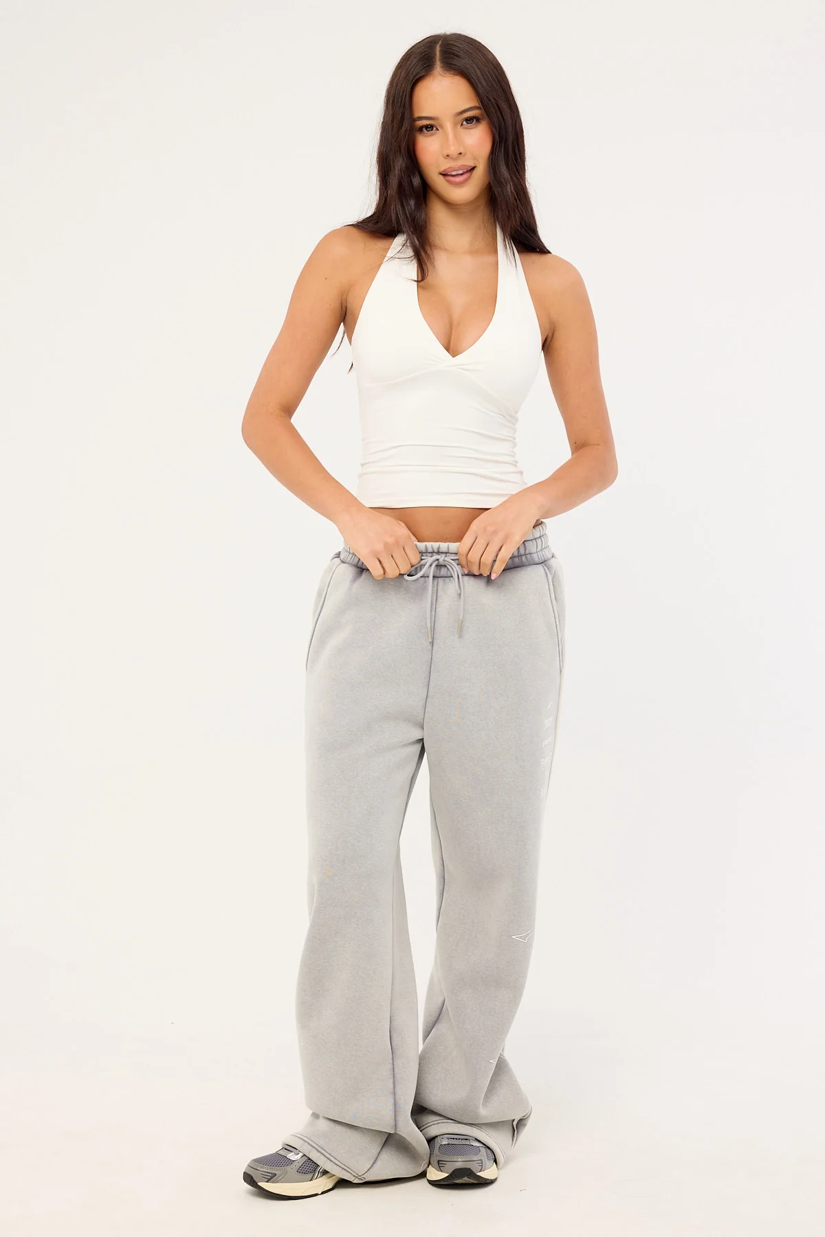 Front Runner Hypercore Wide Leg Tracke Pant Concrete - Image 2