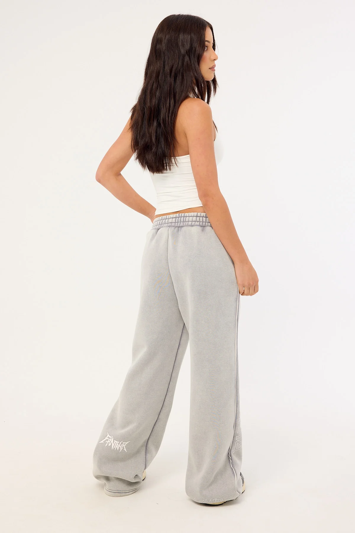 Front Runner Hypercore Wide Leg Tracke Pant Concrete - Image 7
