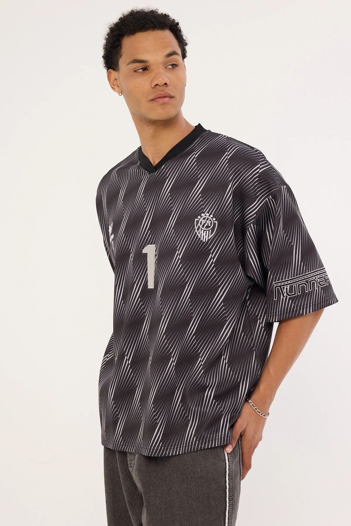 Front Runner Keeper Jersey Black Emerald - Image 4