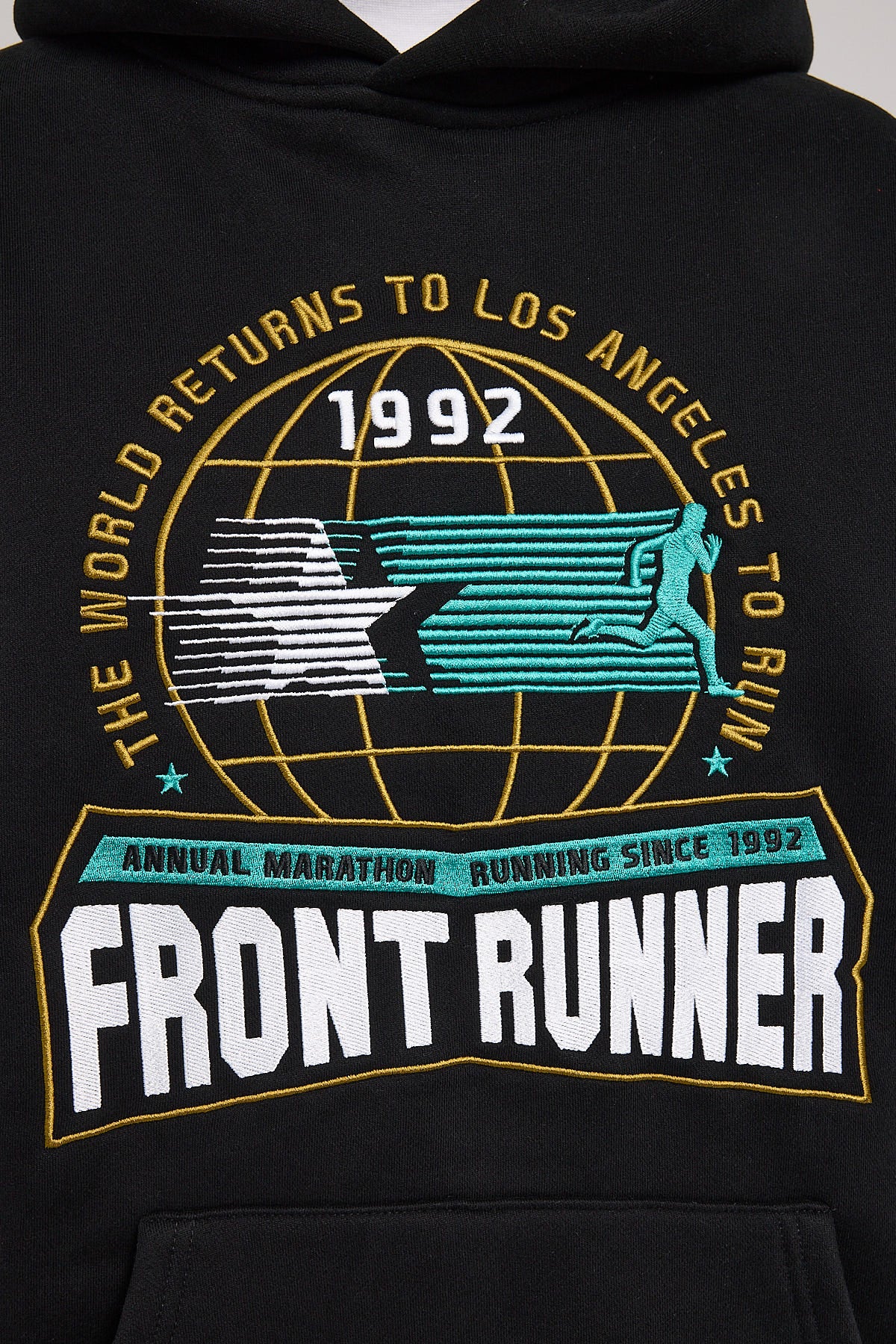 Front Runner LA Marathon Hoodie Black - Image 7