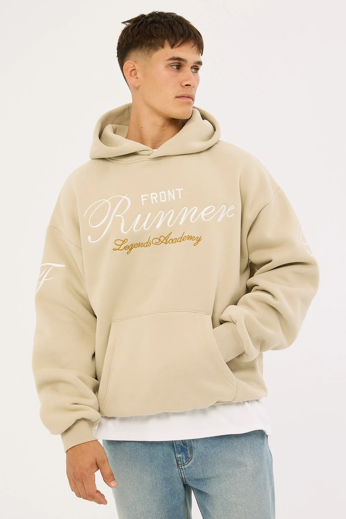 Front Runner Legends Academy Hoodie Malt - Image 3