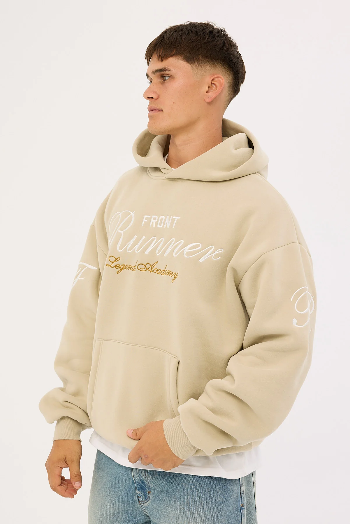 Front Runner Legends Academy Hoodie Malt - Image 5