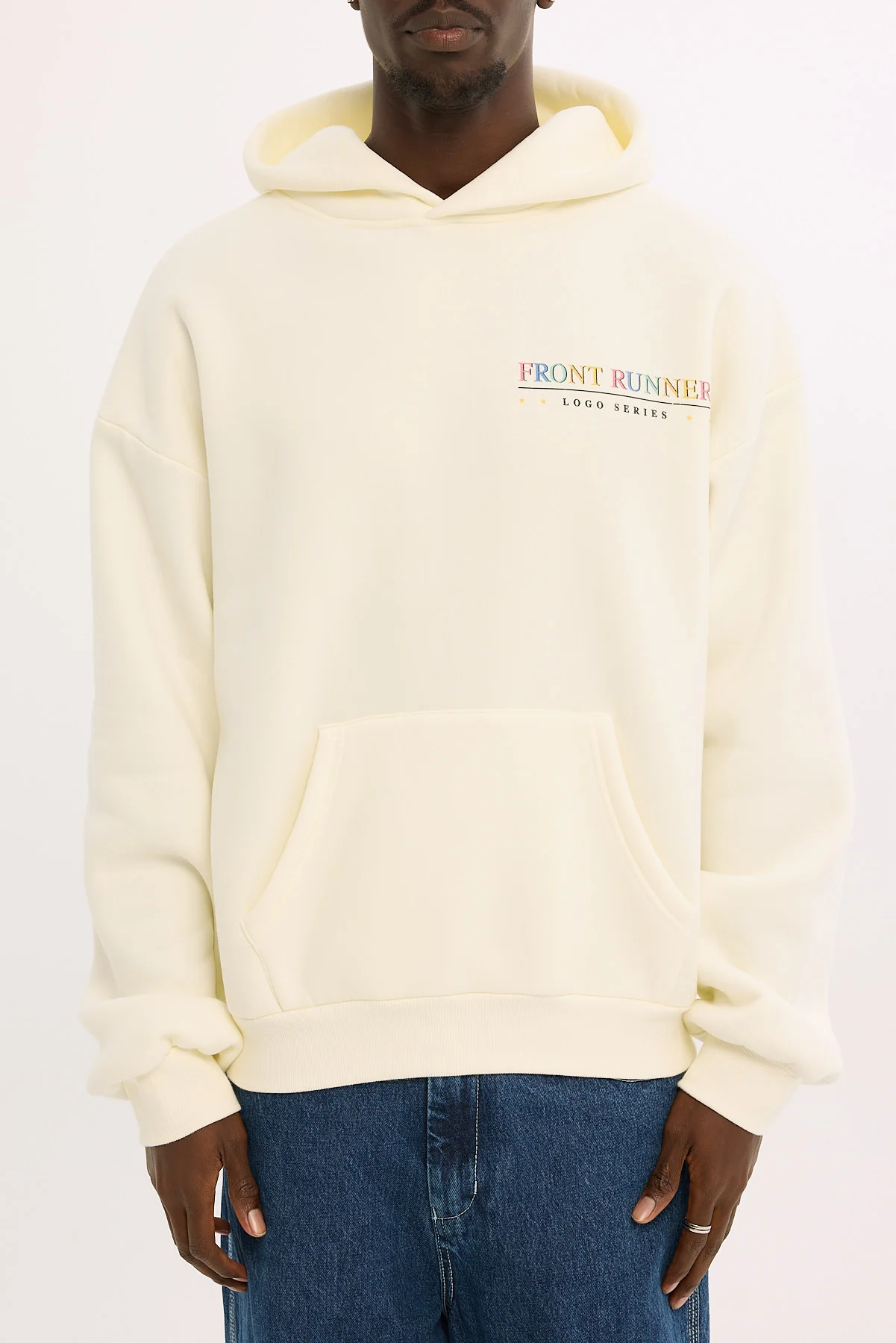 Front Runner Logo Series Hoodie Vanilla - Image 9