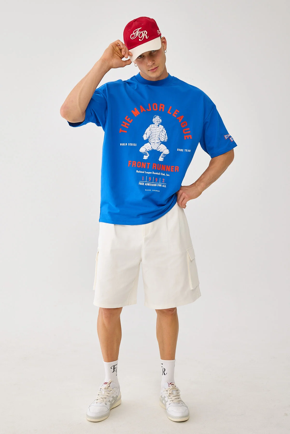 Front Runner Major League Tee Marine Blue - Image 3