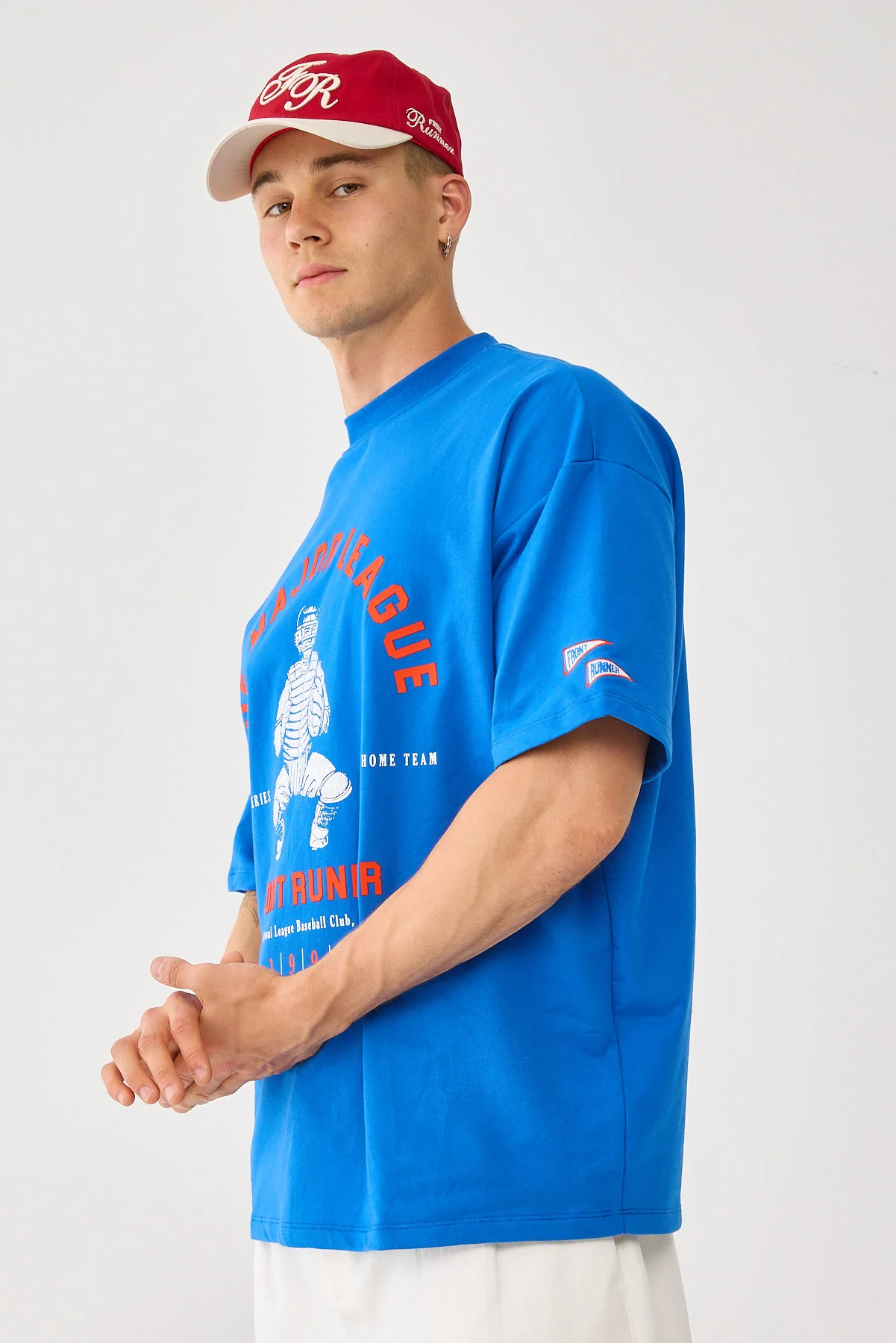 Front Runner Major League Tee Marine Blue - Image 5