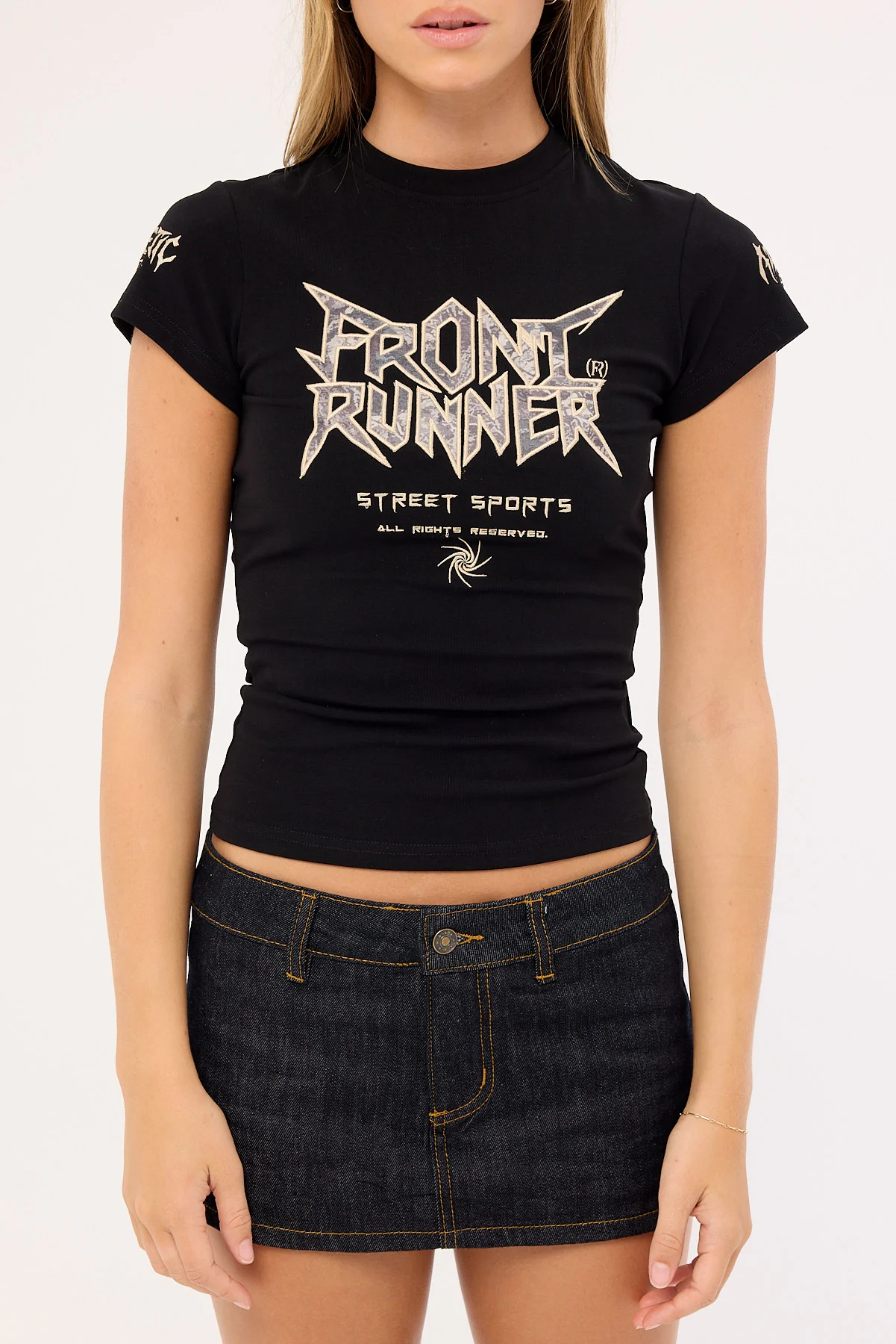 Front Runner No Mercy Nano Tee Black - Image 6