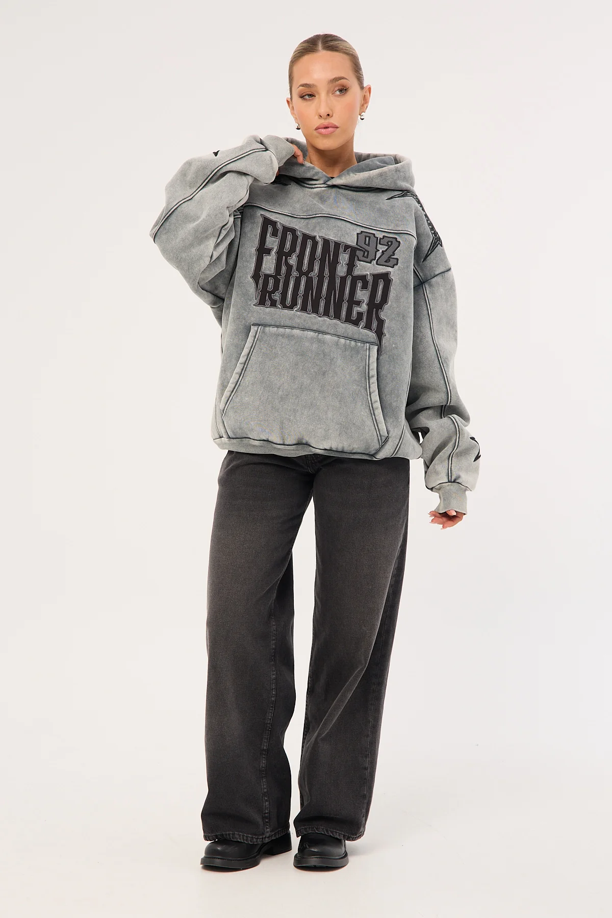 Front Runner Pyro Hoodie Graphite Wash - Image 2
