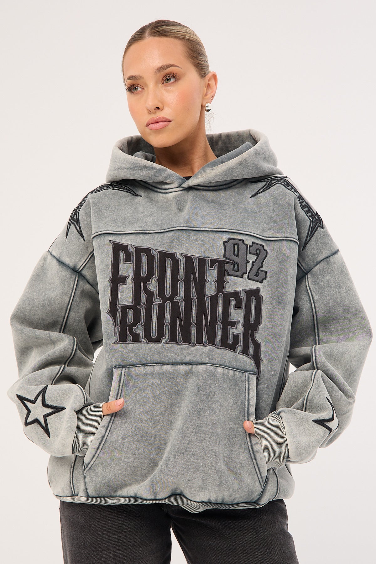 Front Runner Pyro Hoodie Graphite Wash - Image 3