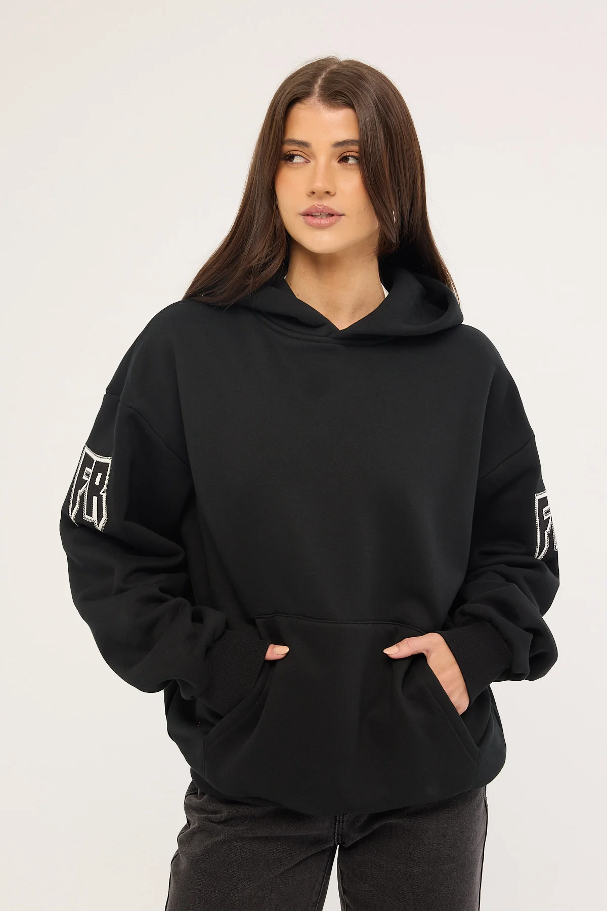 Front Runner Razor Hoodie Black/Mandarin - Image 5