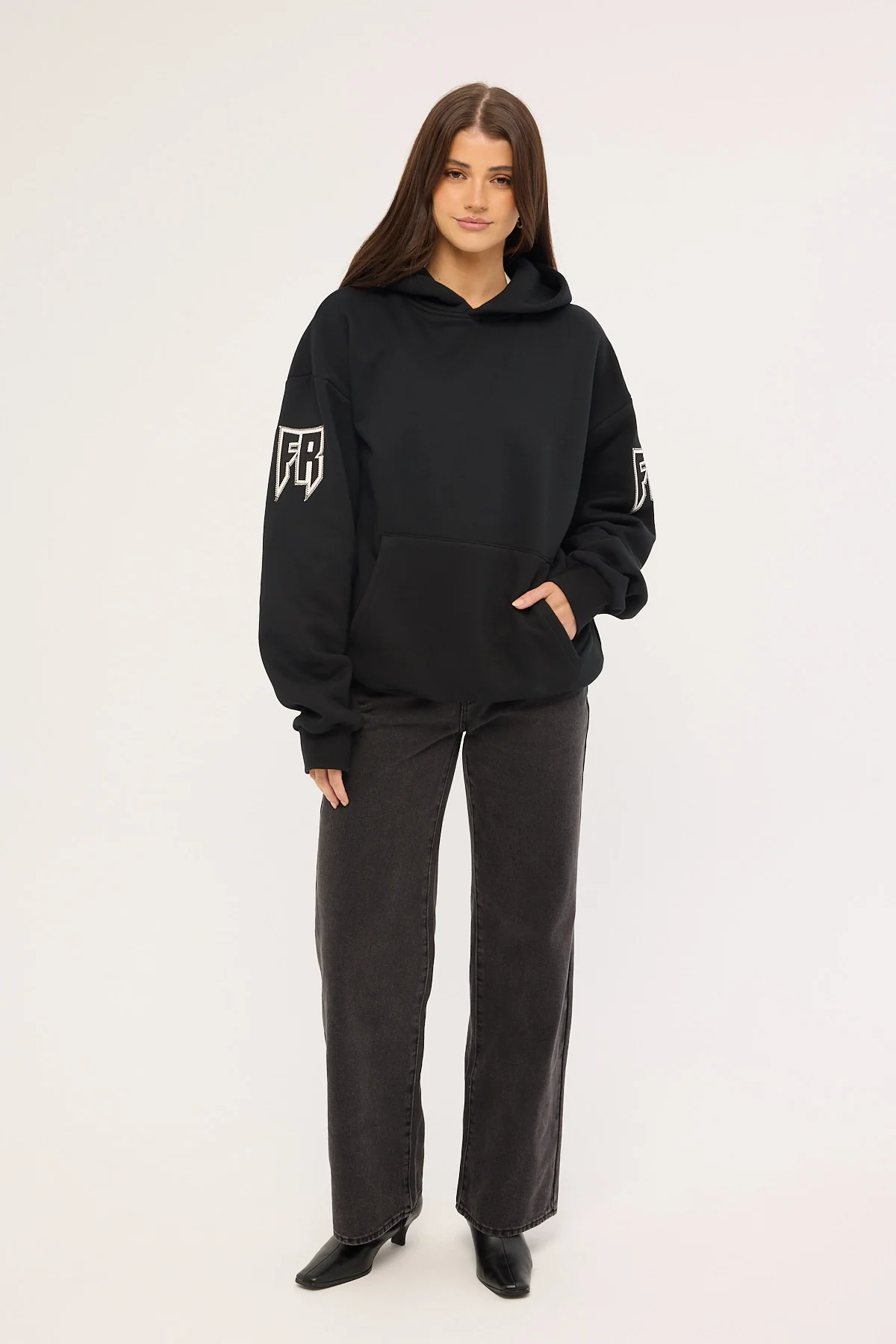 Front Runner Razor Hoodie Black/Mandarin - Image 8