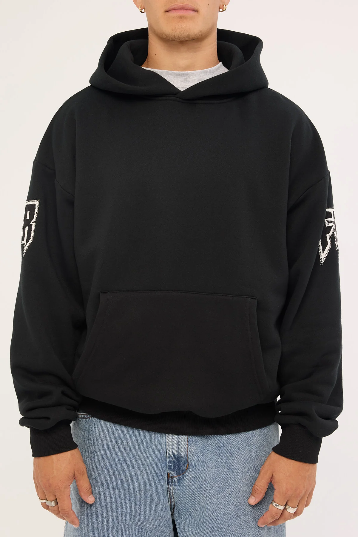 Front Runner Razor Hoodie Black/Mandarin - Image 9