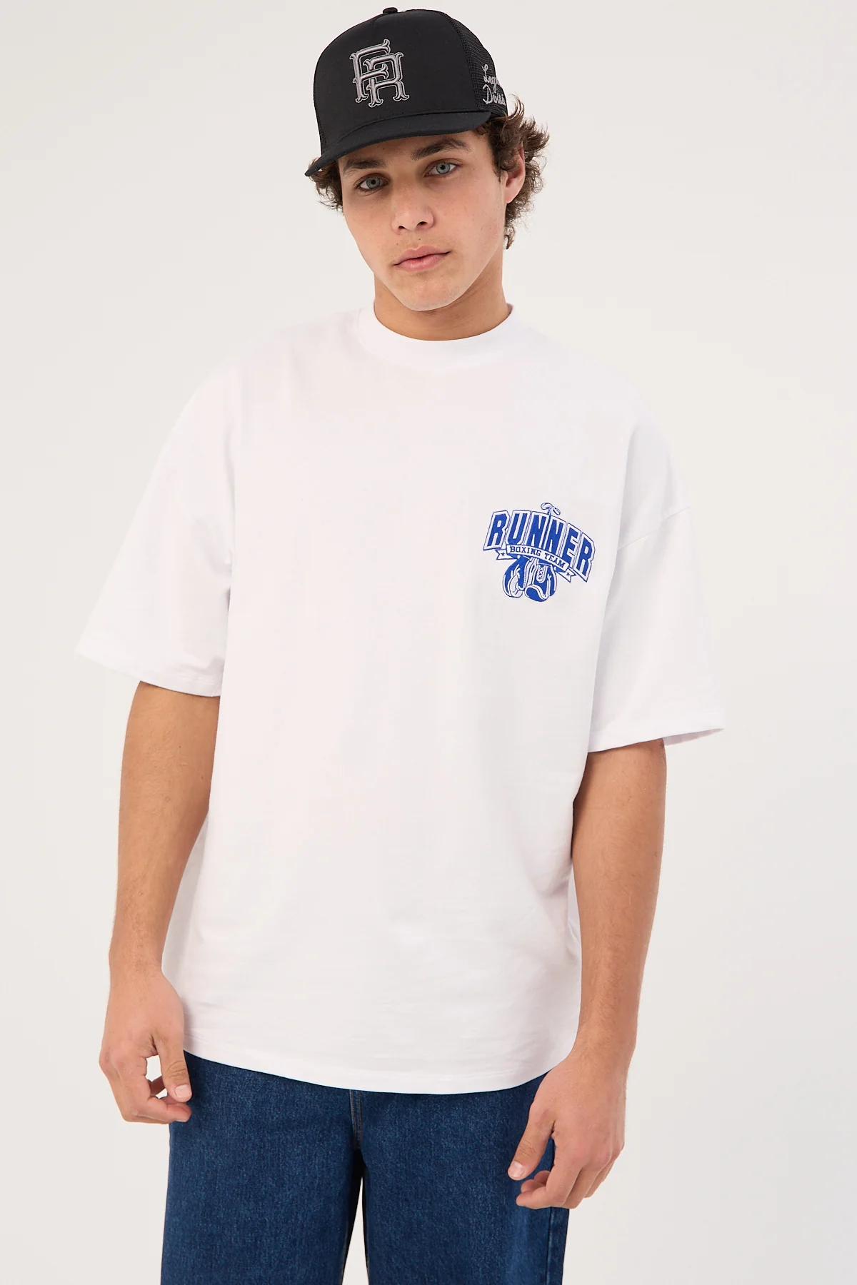 Front Runner Ringside Tee White Cobalt - Image 2