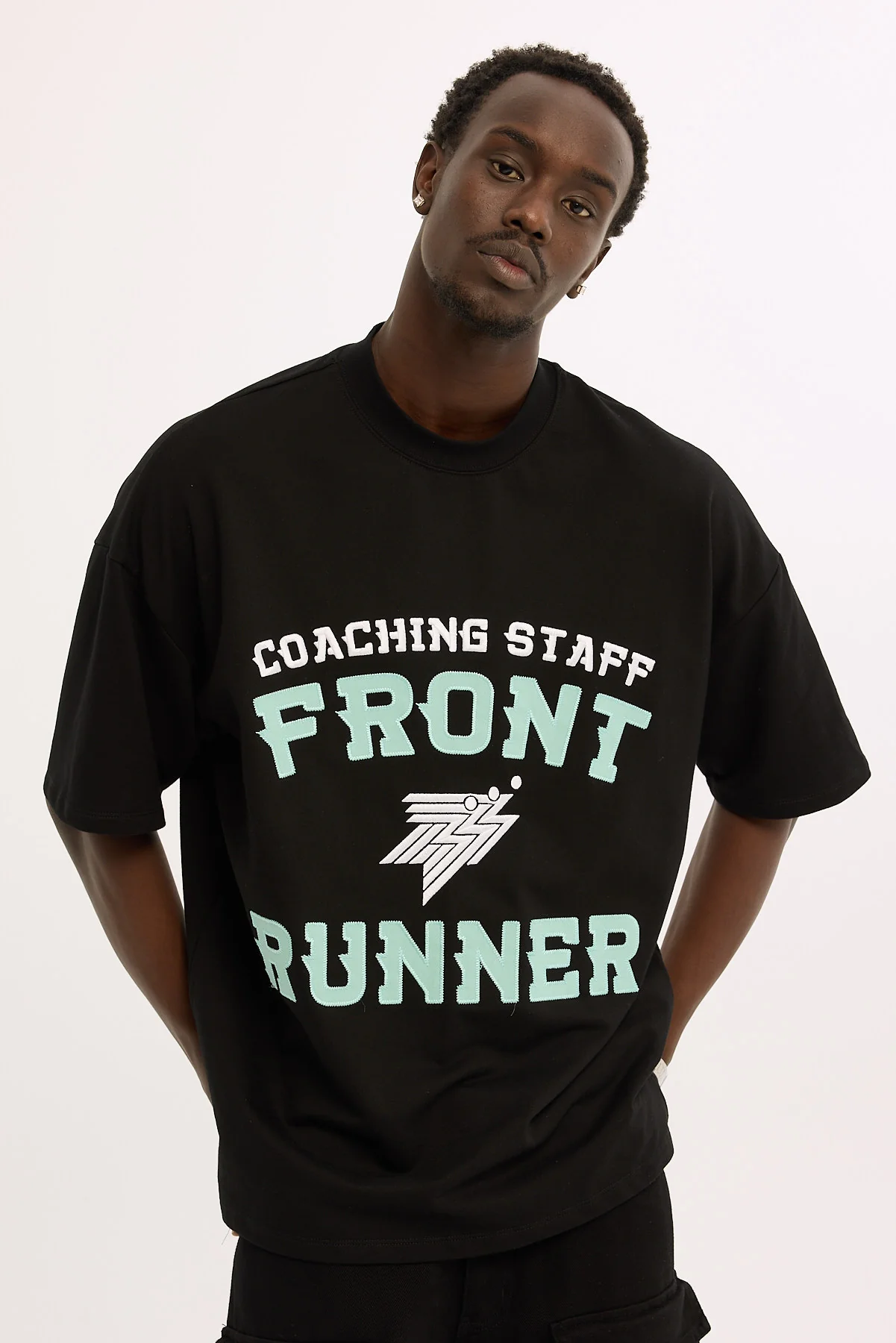 Front Runner Runner Coach Tee Black
