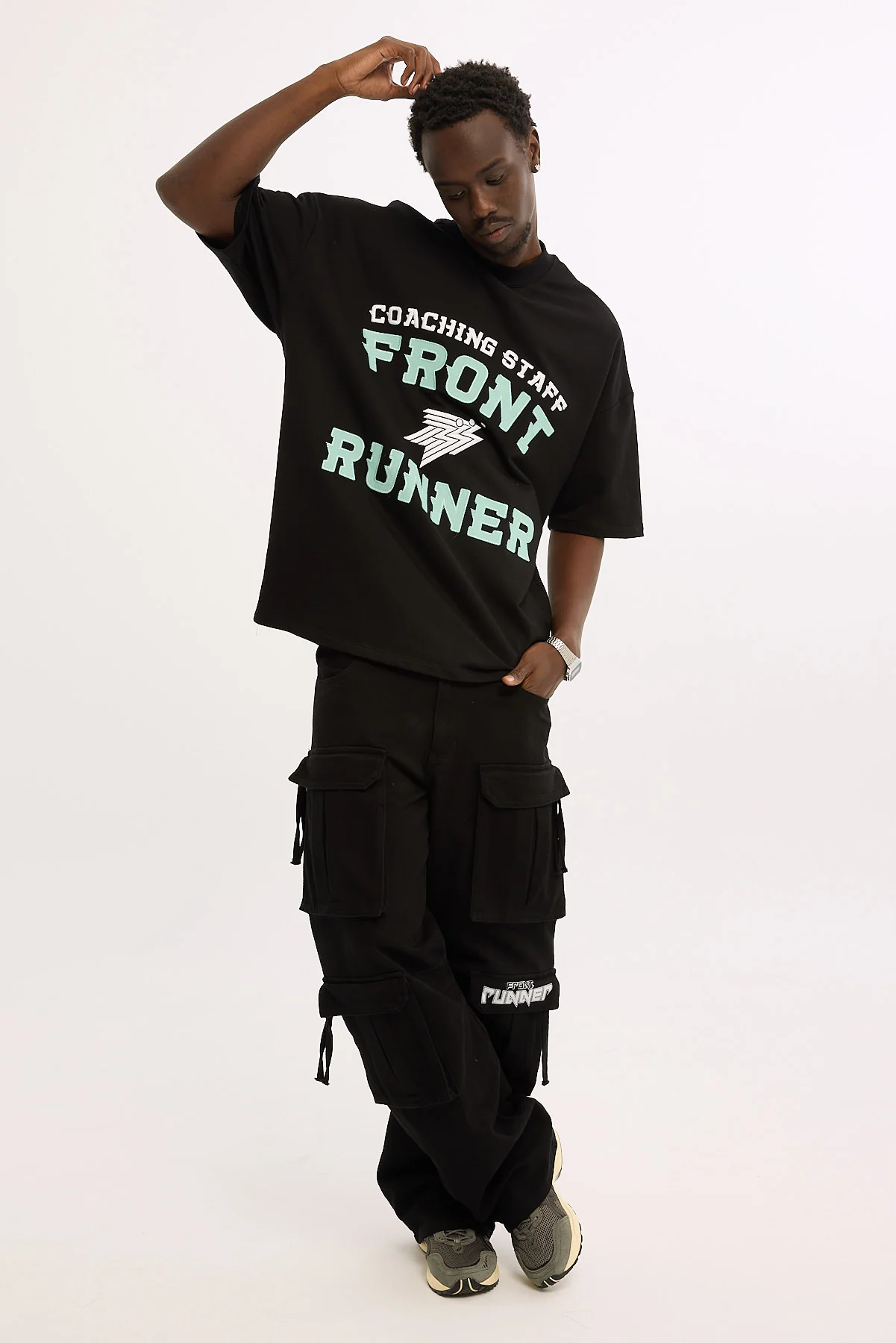 Front Runner Runner Coach Tee Black - Image 2