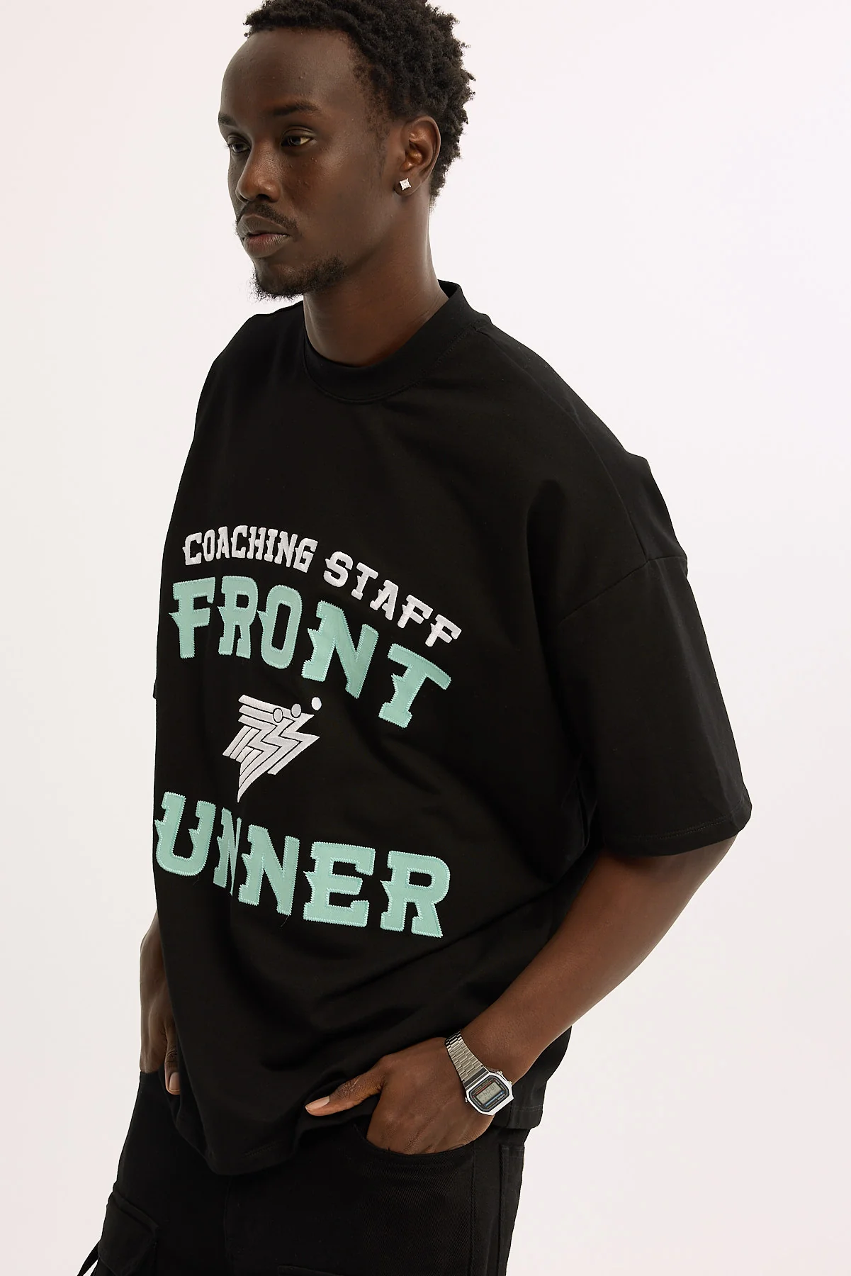 Front Runner Runner Coach Tee Black - Image 3