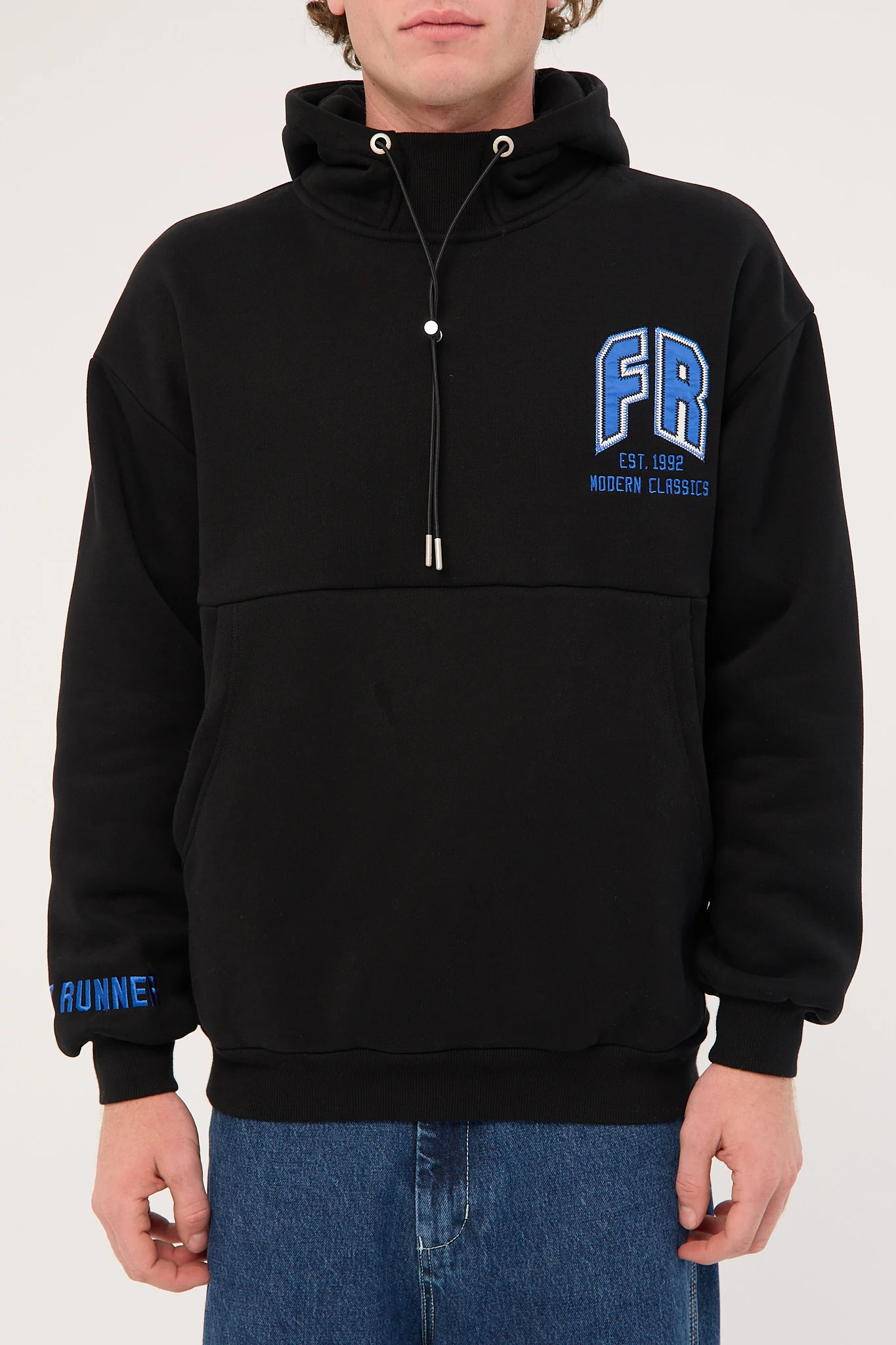 Front Runner Runner Hoodie Sapphire Black - Image 10