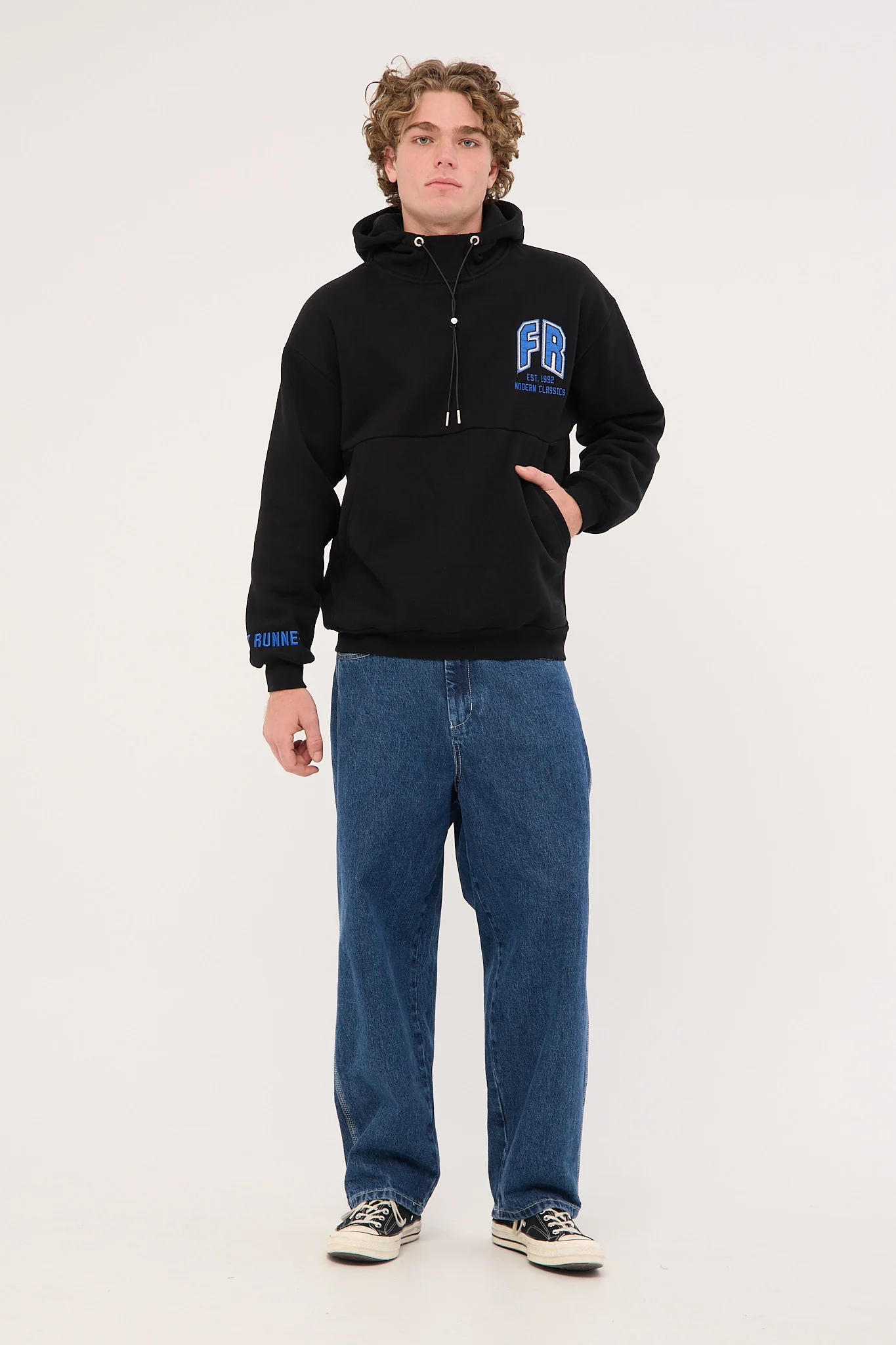 Front Runner Runner Hoodie Sapphire Black - Image 3