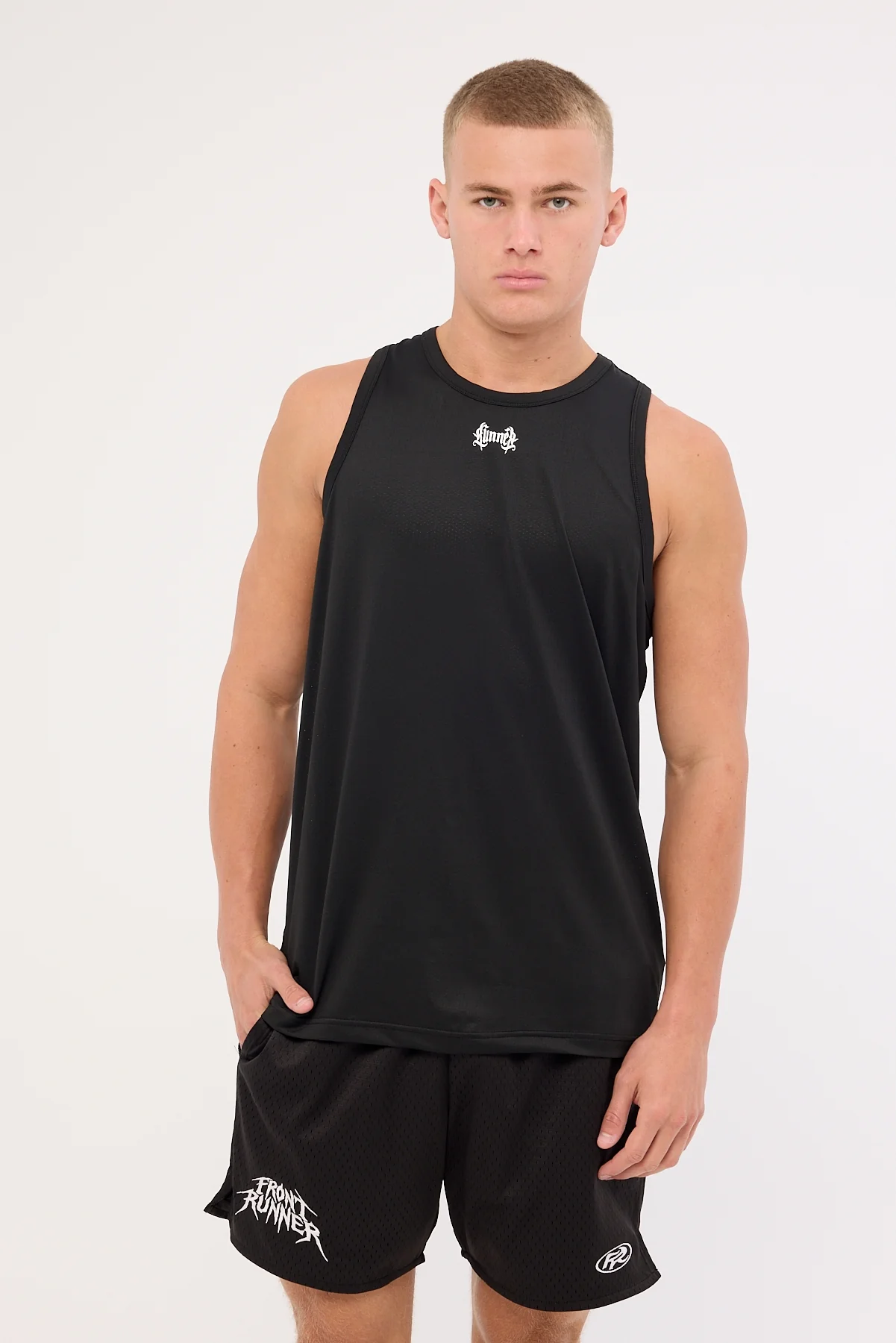 Front Runner Runner Rage Singlet Black - Image 3