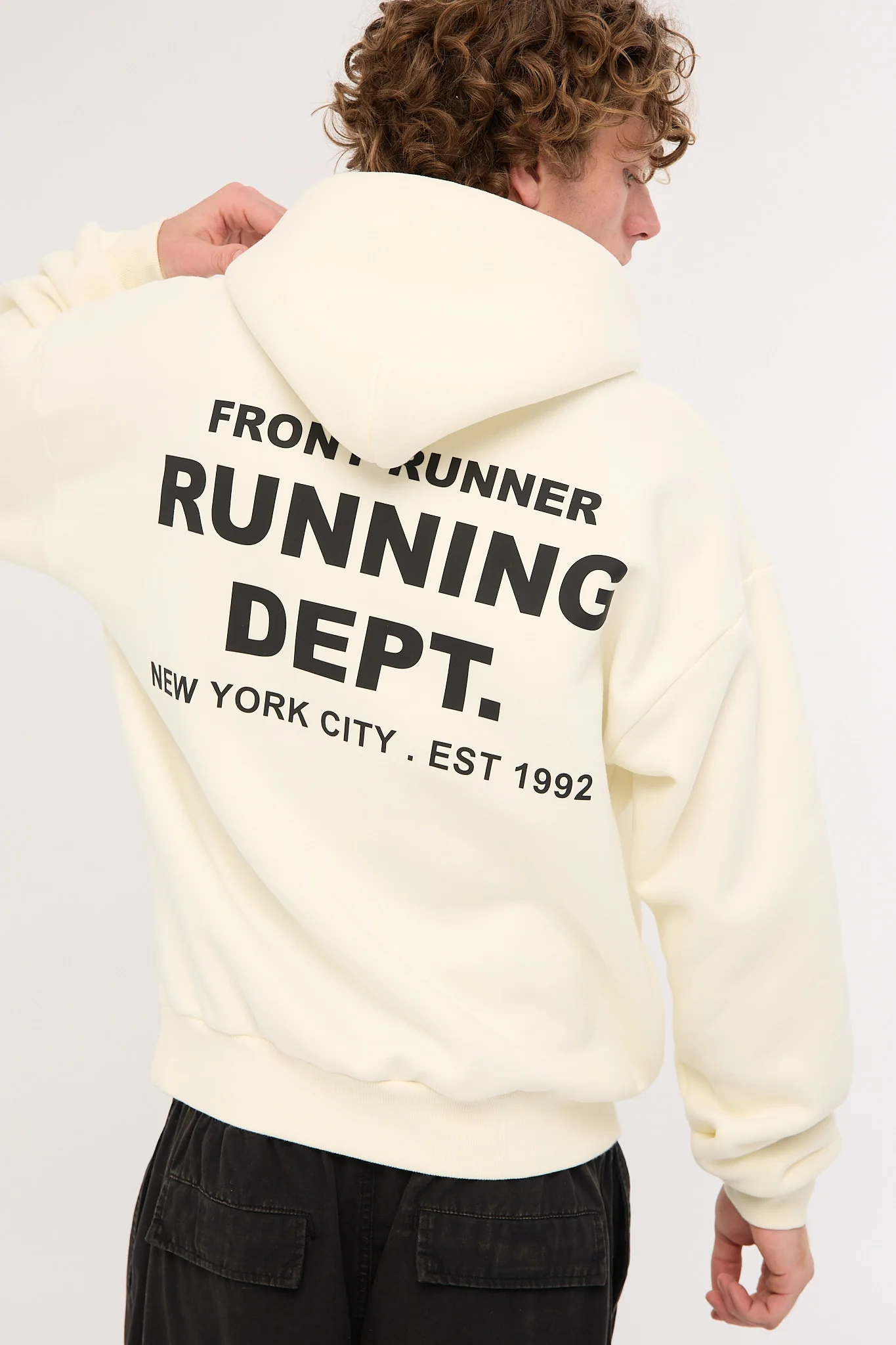 Front Runner Running Dept Hoodie Vanilla