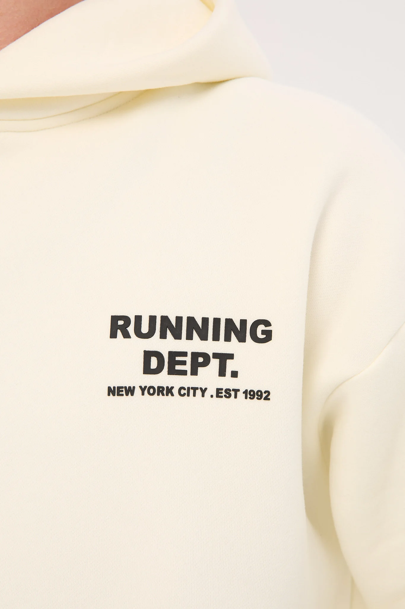 Front Runner Running Dept Hoodie Vanilla - Image 9