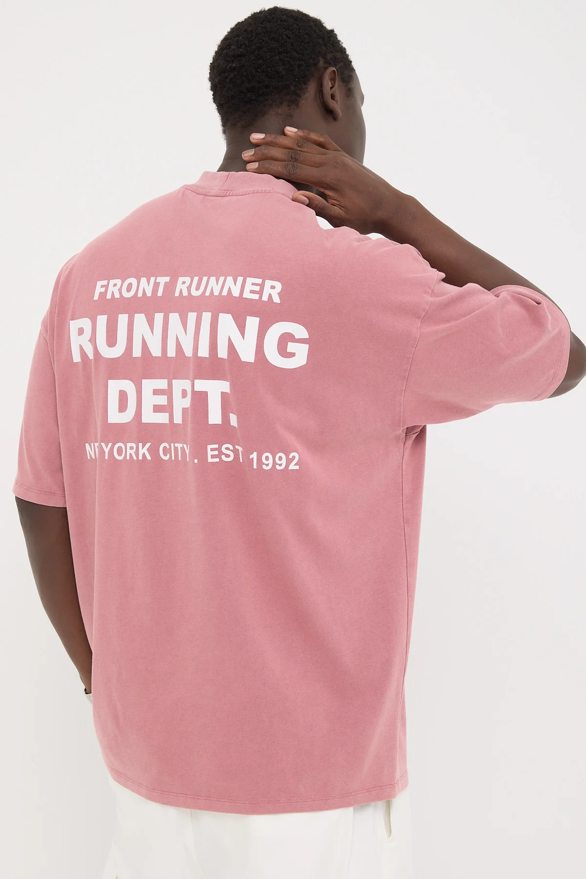 Front Runner Running Dept. Tee Plum - Image 7