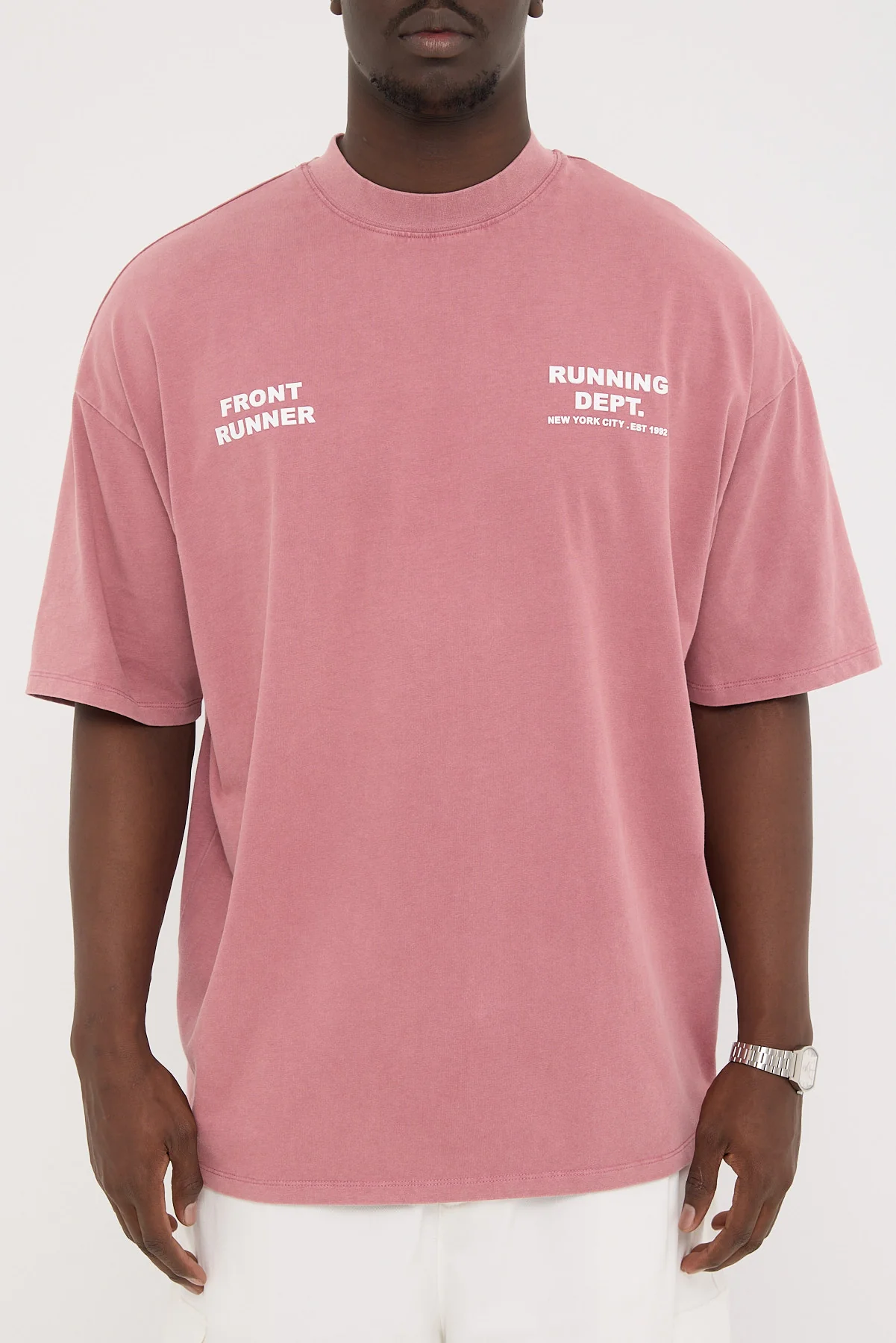 Front Runner Running Dept. Tee Plum - Image 8