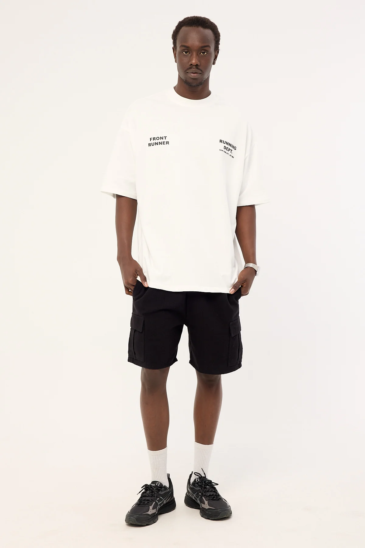 Front Runner Running Dept Tee White - Image 2