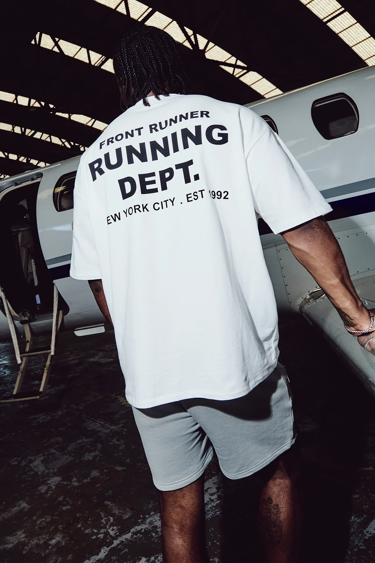 Front Runner Running Dept Tee White - Image 4