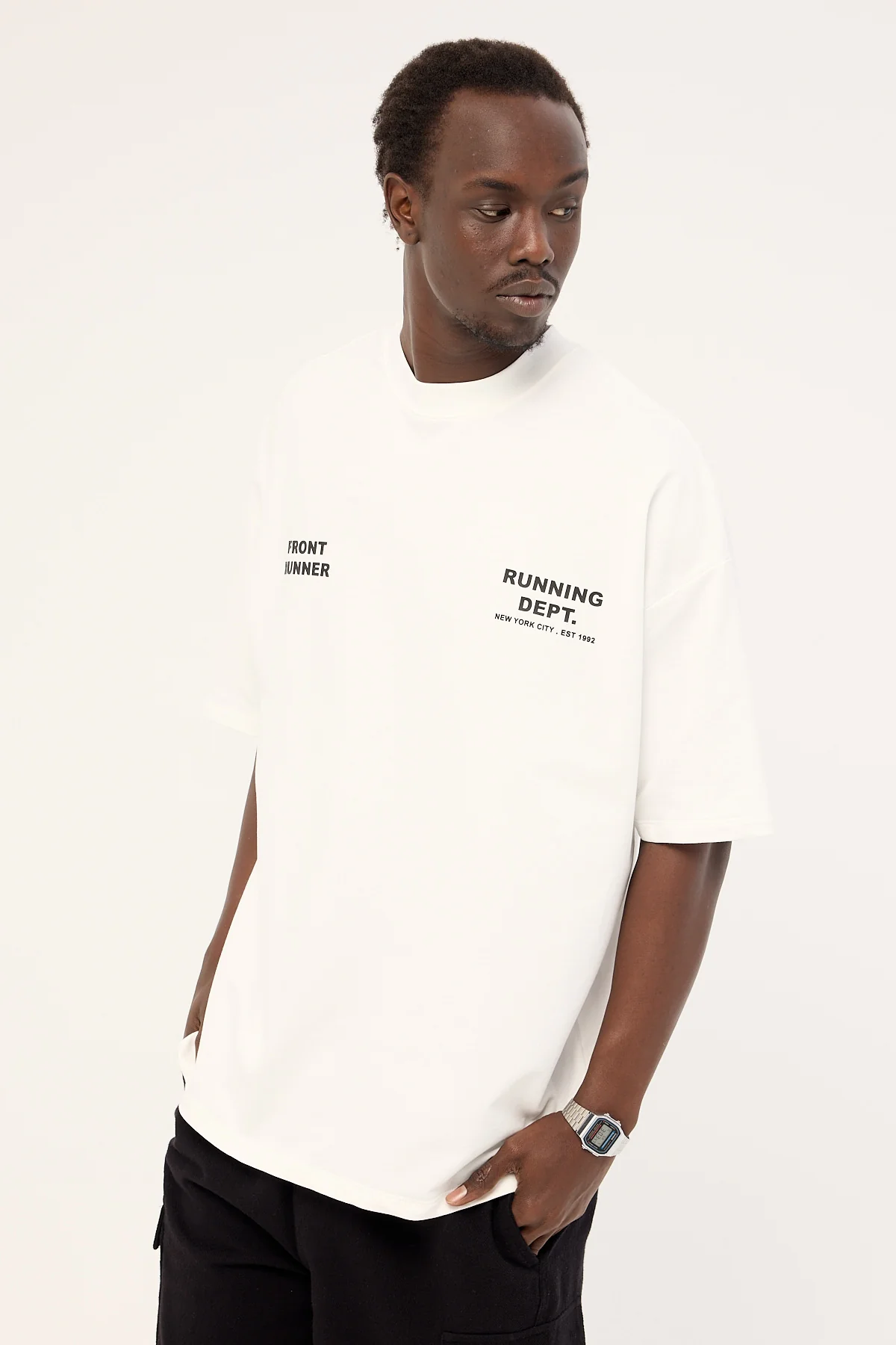 Front Runner Running Dept Tee White - Image 6