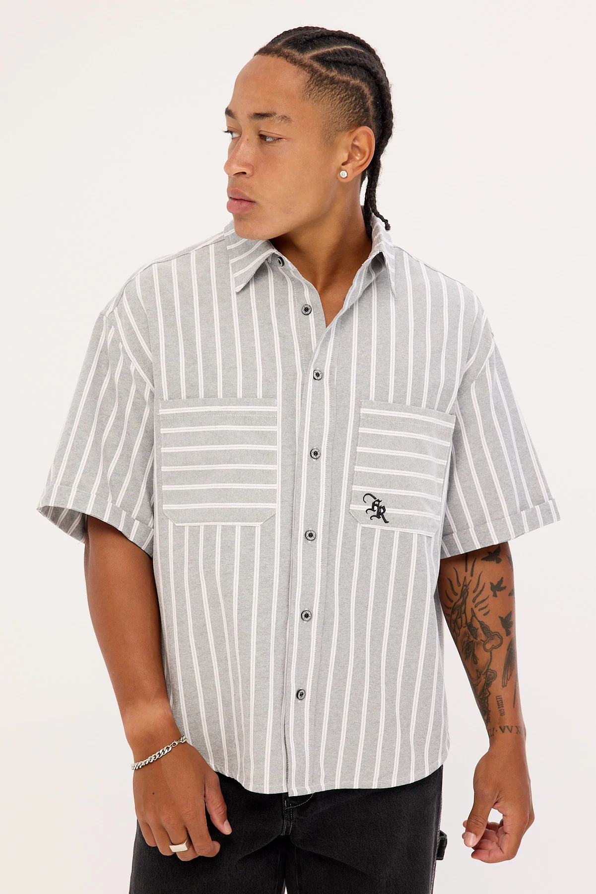 Front Runner Showdown Shirt Cream/Black Stripe - Image 3