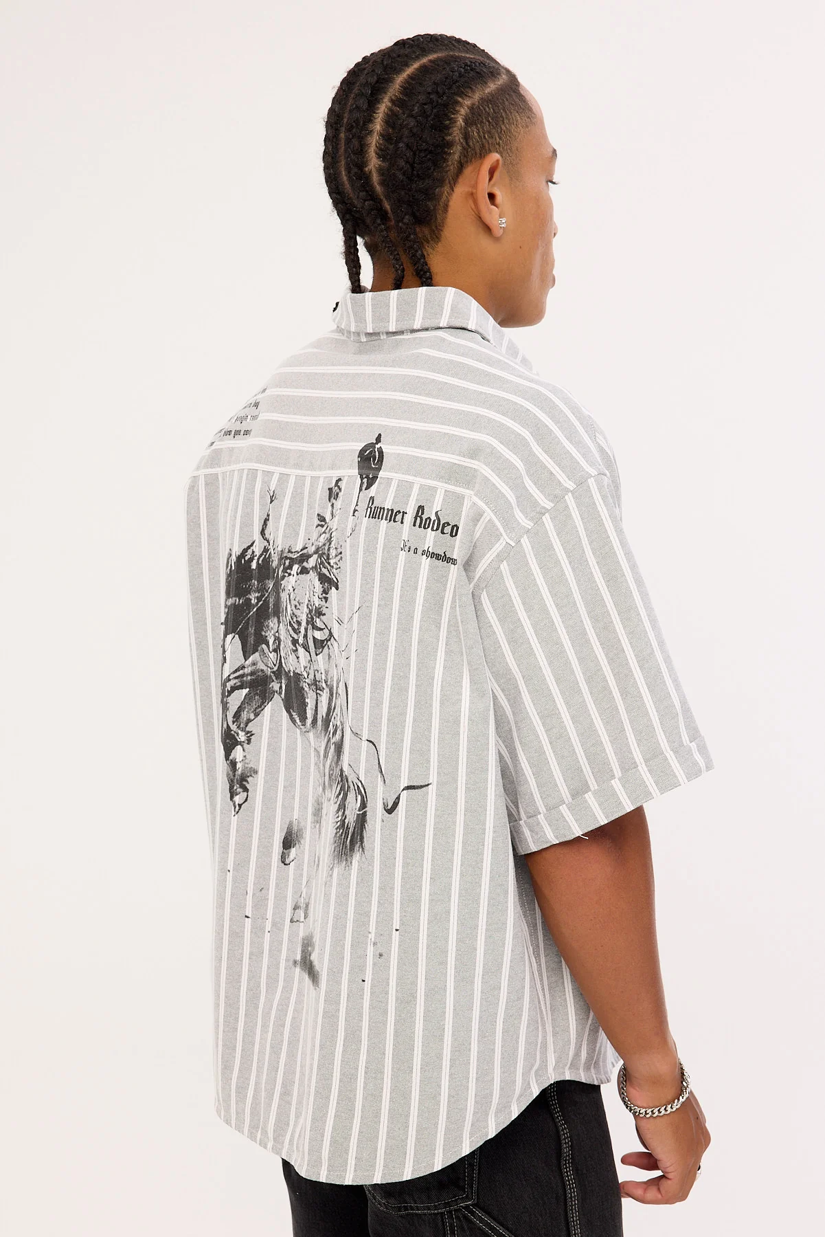 Front Runner Showdown Shirt Cream/Black Stripe - Image 6