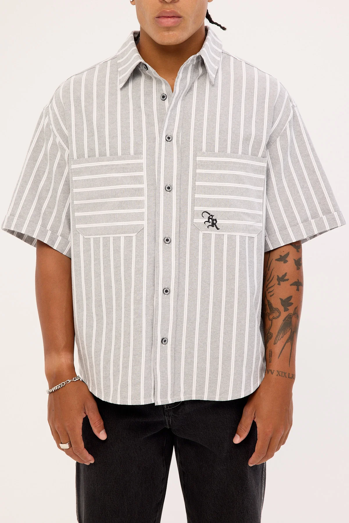 Front Runner Showdown Shirt Cream/Black Stripe - Image 7