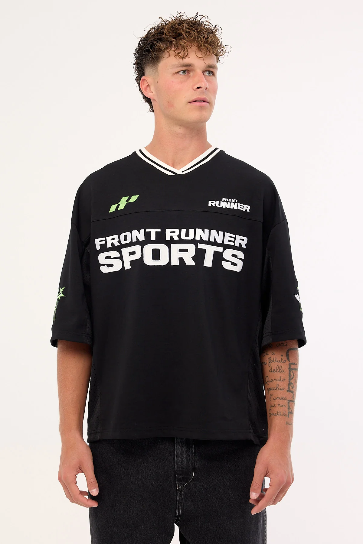 Front Runner Sports Jersey Black - Image 4