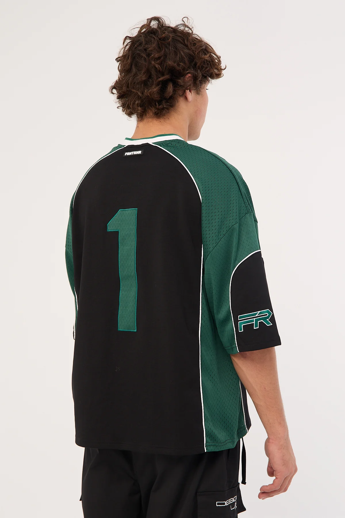 Front Runner Striker Jersey Black Emerald - Image 2