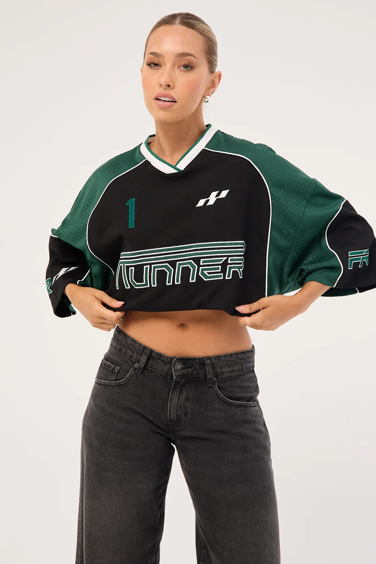 Front Runner Striker Jersey Black Emerald - Image 8