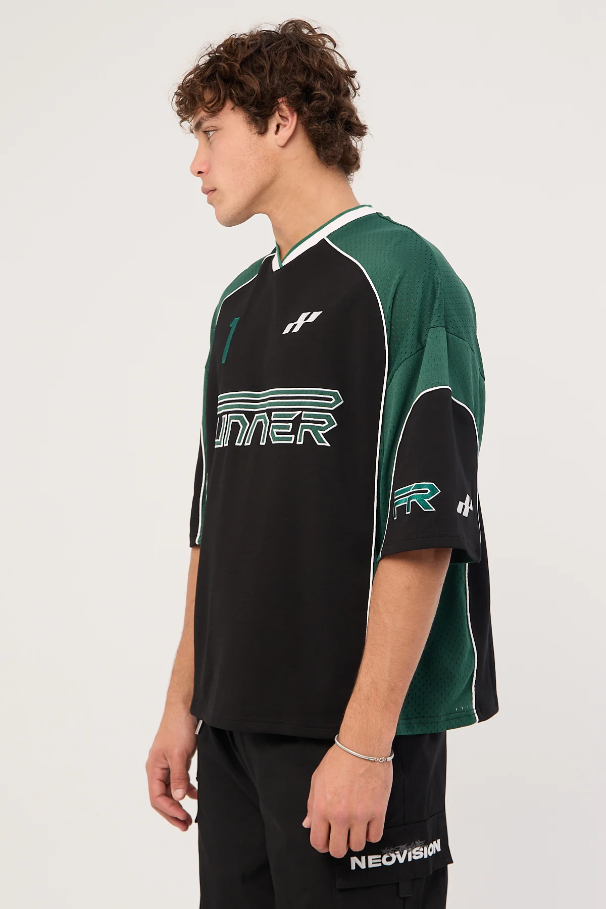 Front Runner Striker Jersey Black Emerald - Image 9