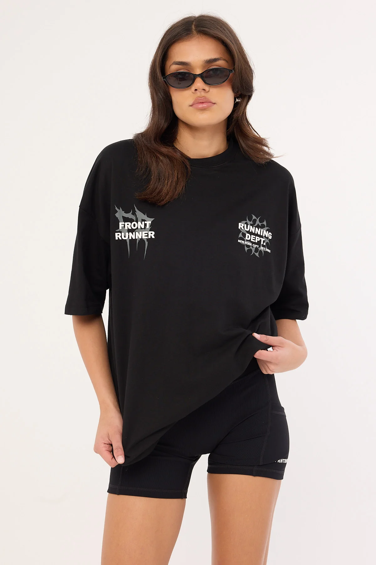 Front Runner Tribal Dept Tee Graphite - Image 5
