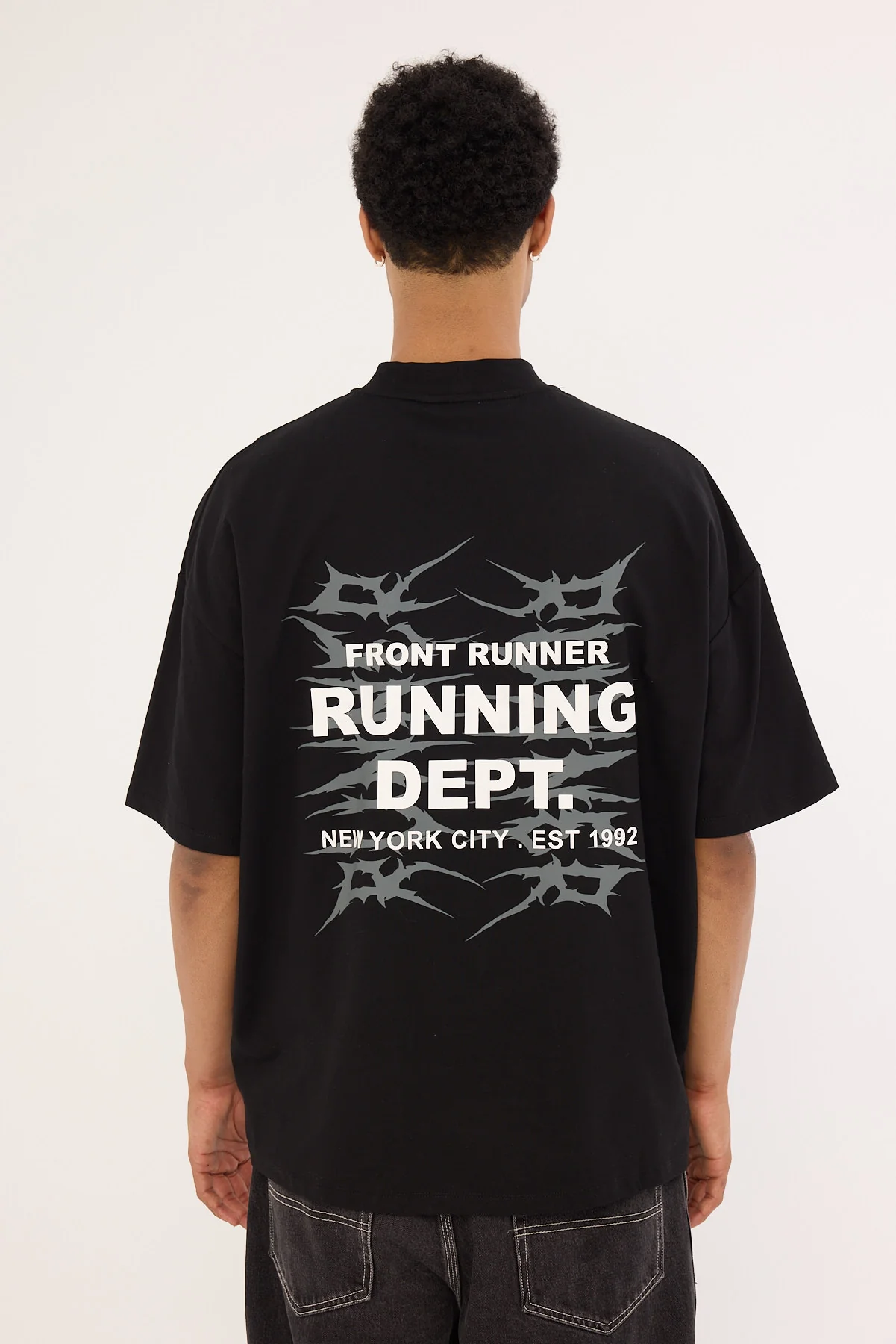 Front Runner Tribal Dept Tee Graphite - Image 7