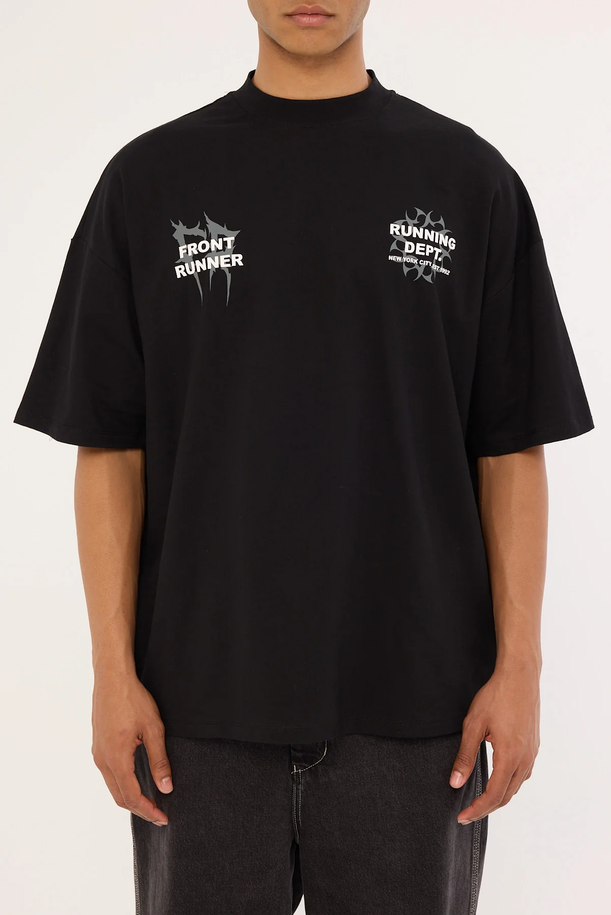 Front Runner Tribal Dept Tee Graphite - Image 8